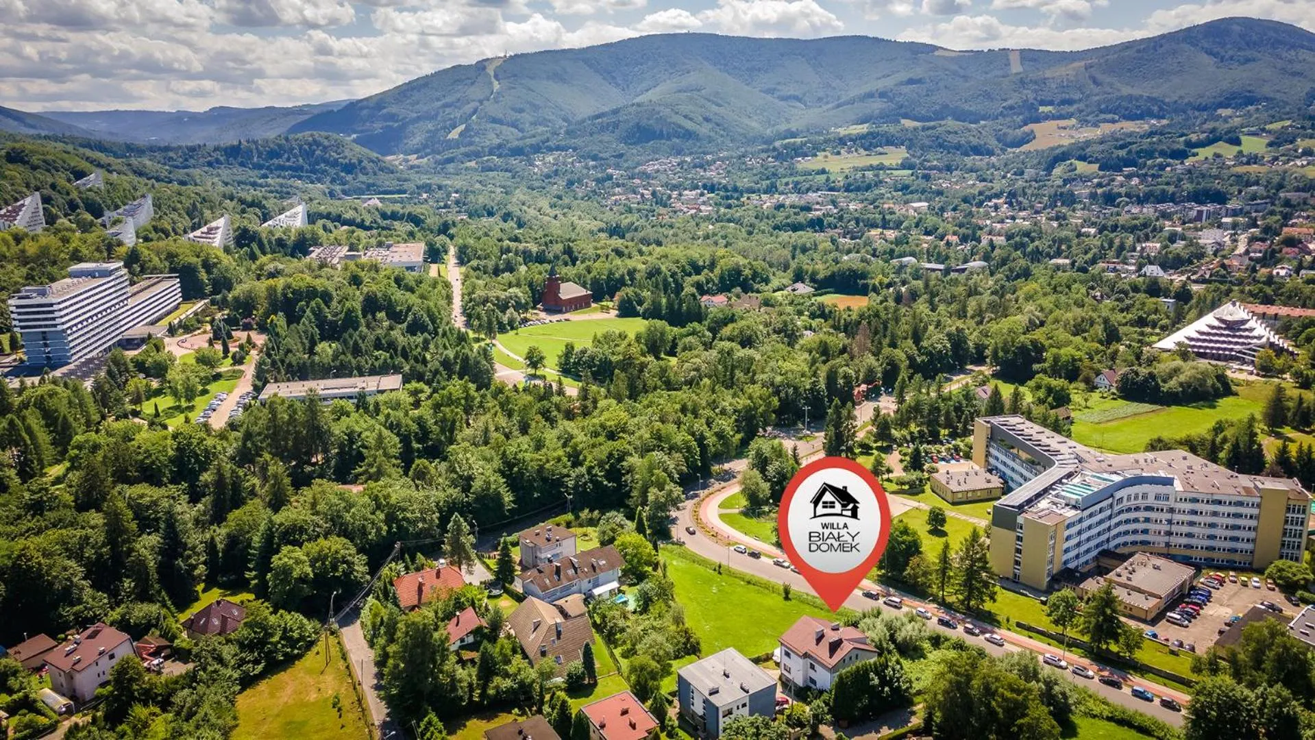 Property building in Willa Biały Domek