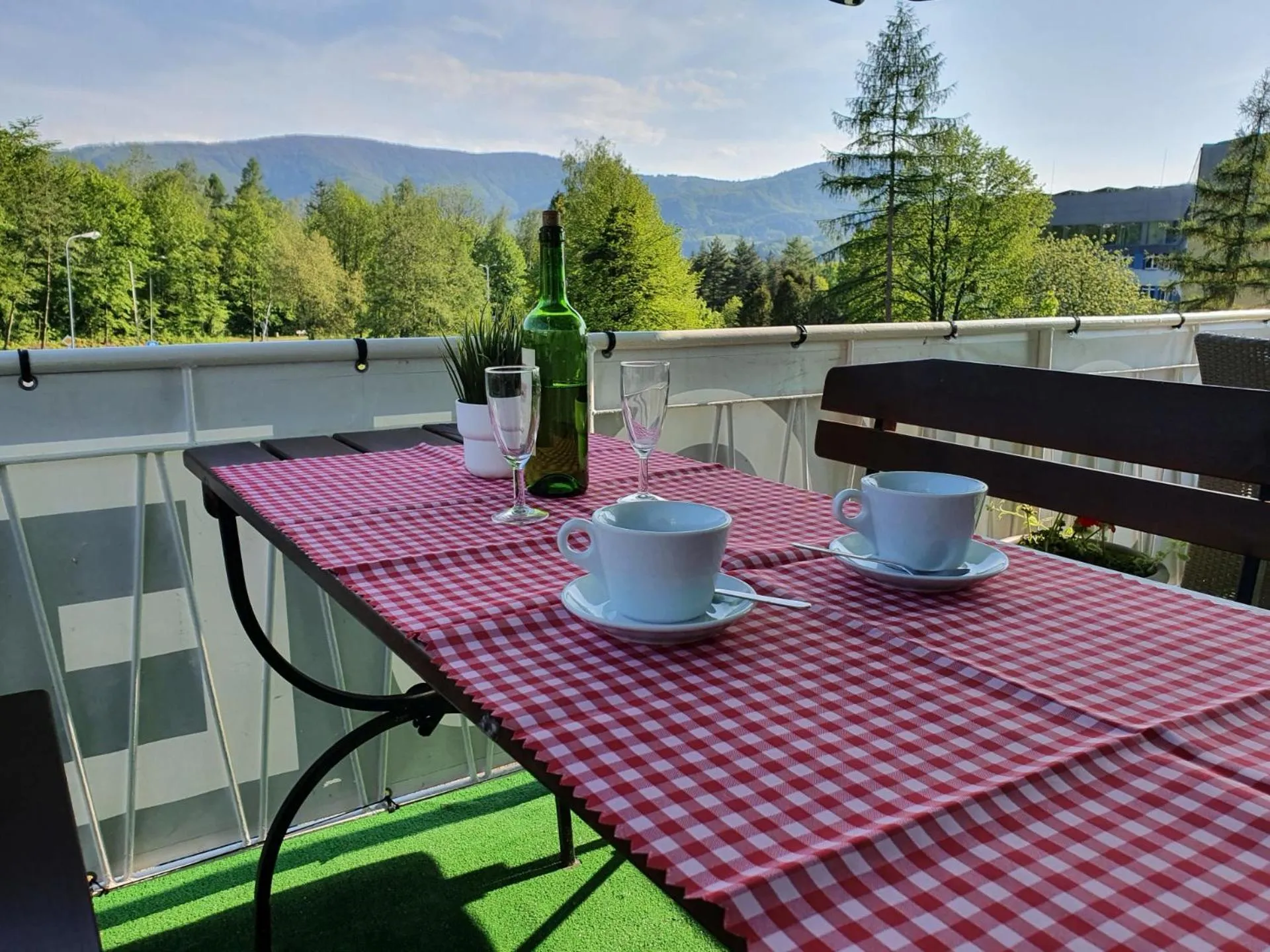 Balcony/Terrace in Willa Biały Domek