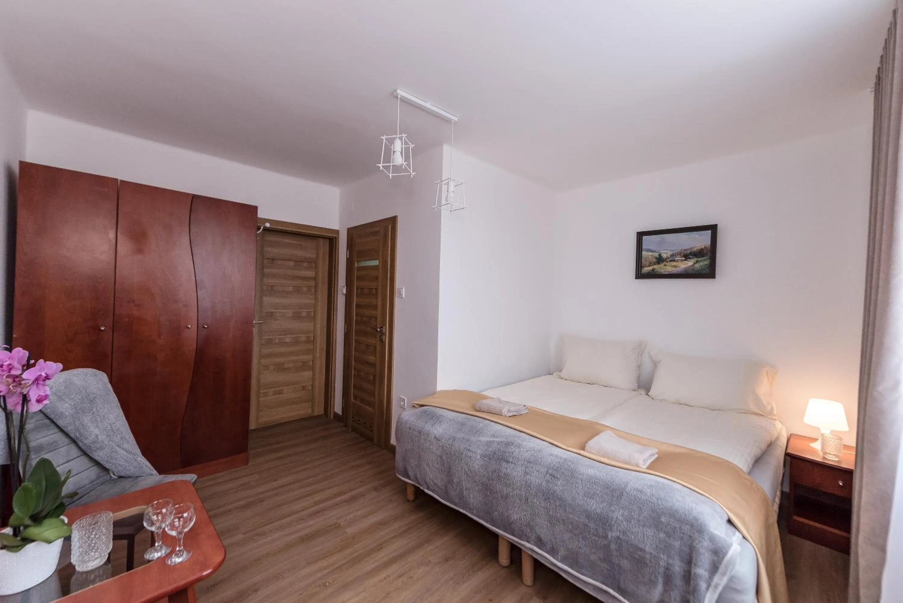 Photo of the whole room, Bed in Willa Biały Domek