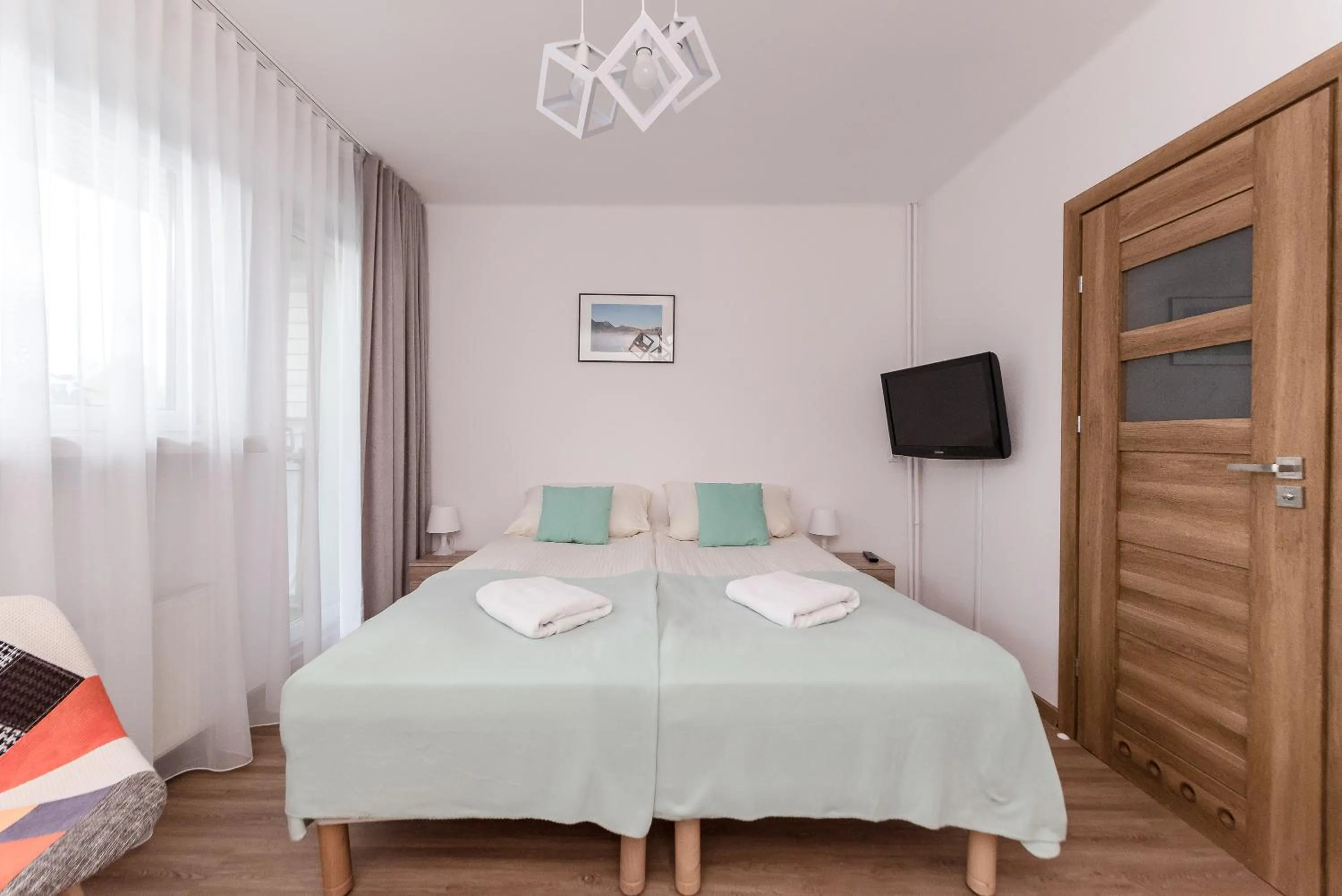 Photo of the whole room, Bed in Willa Biały Domek