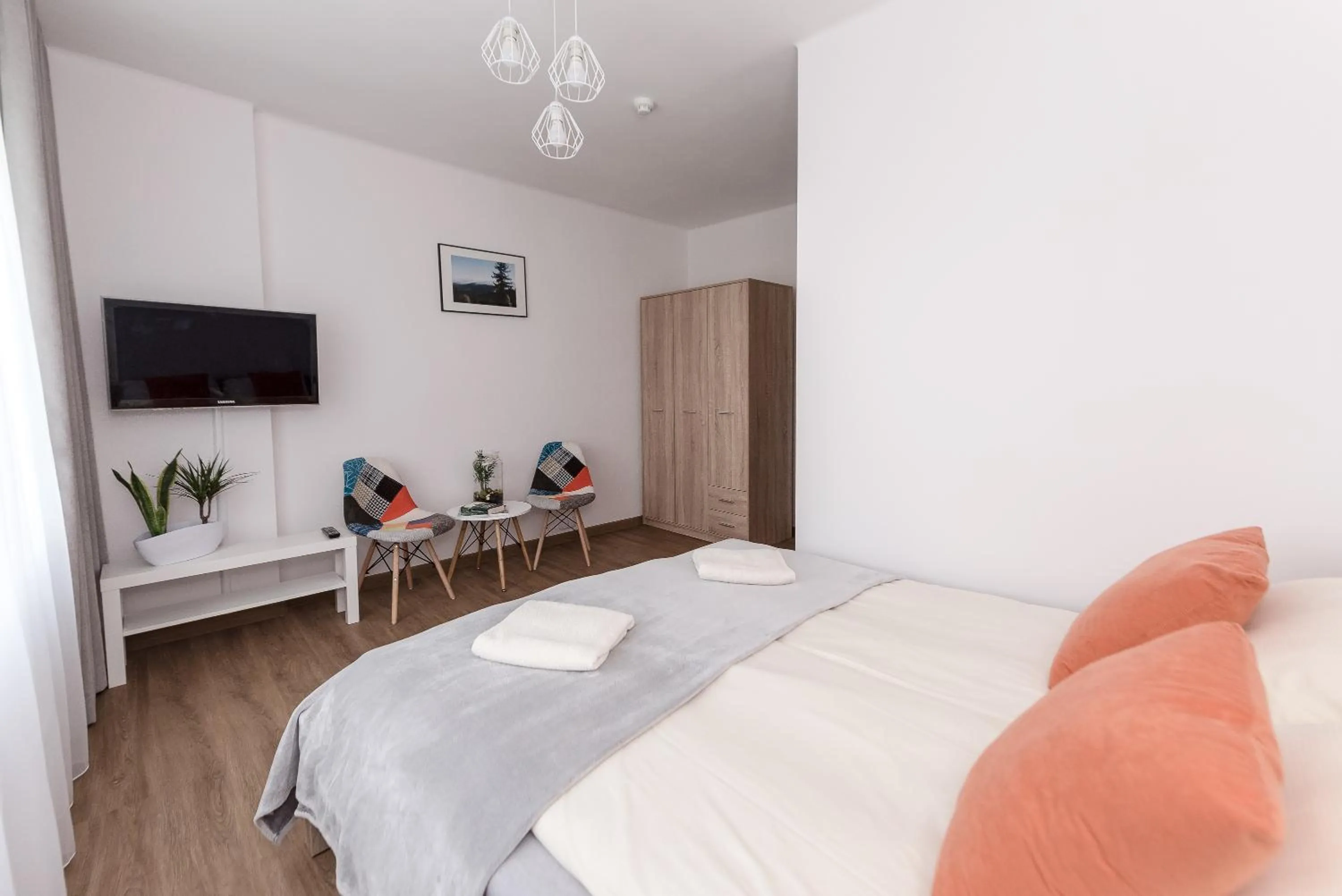 Photo of the whole room, Bed in Willa Biały Domek