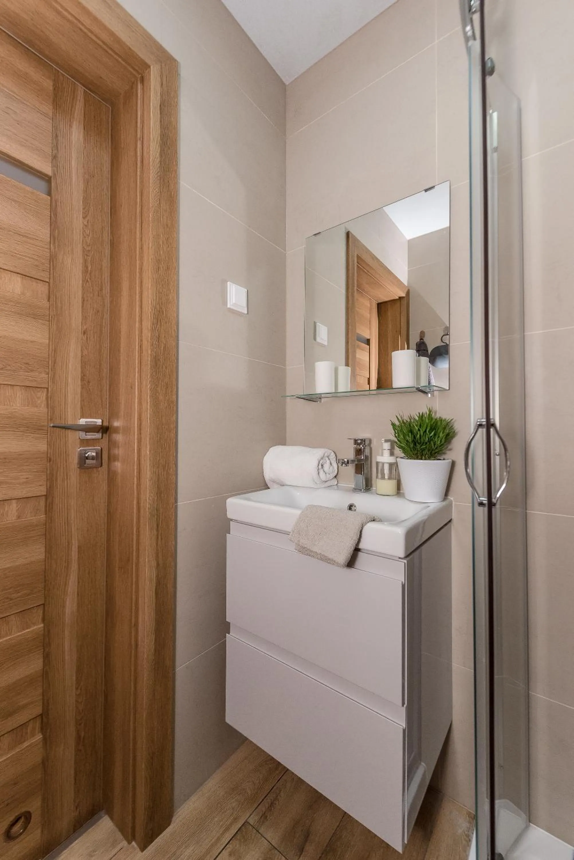 Bathroom in Willa Biały Domek