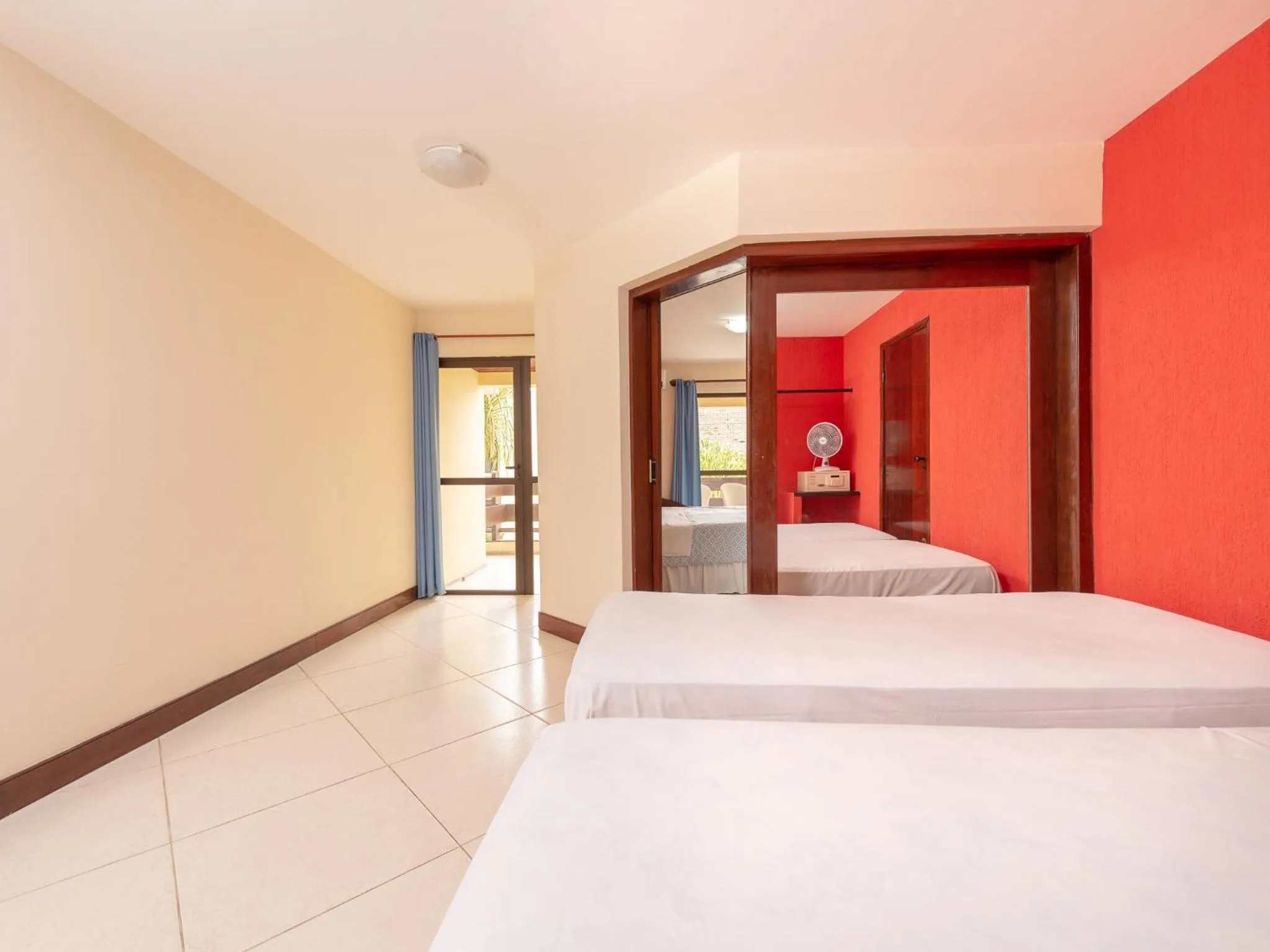 Bed in Happy Hotel Praia Azul