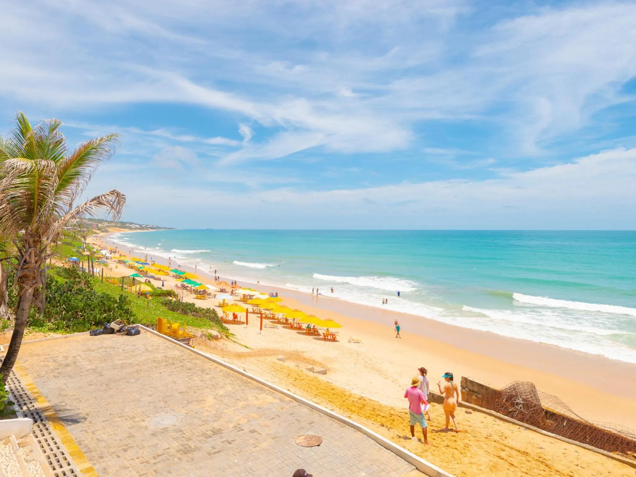 Beach in Happy Hotel Praia Azul