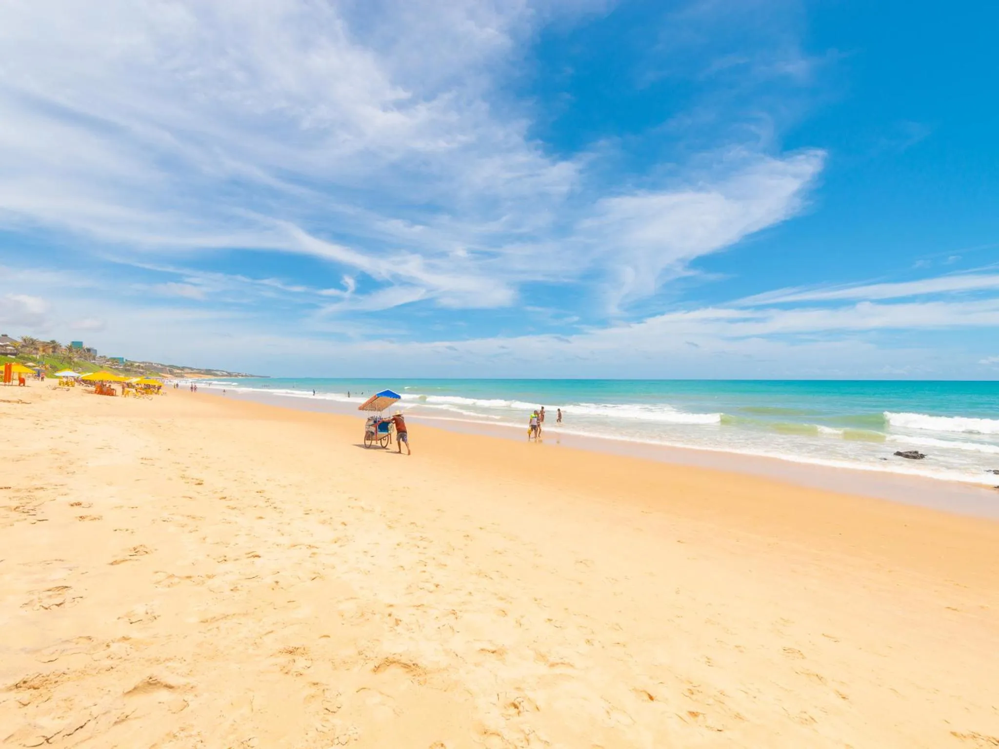 Beach in Happy Hotel Praia Azul