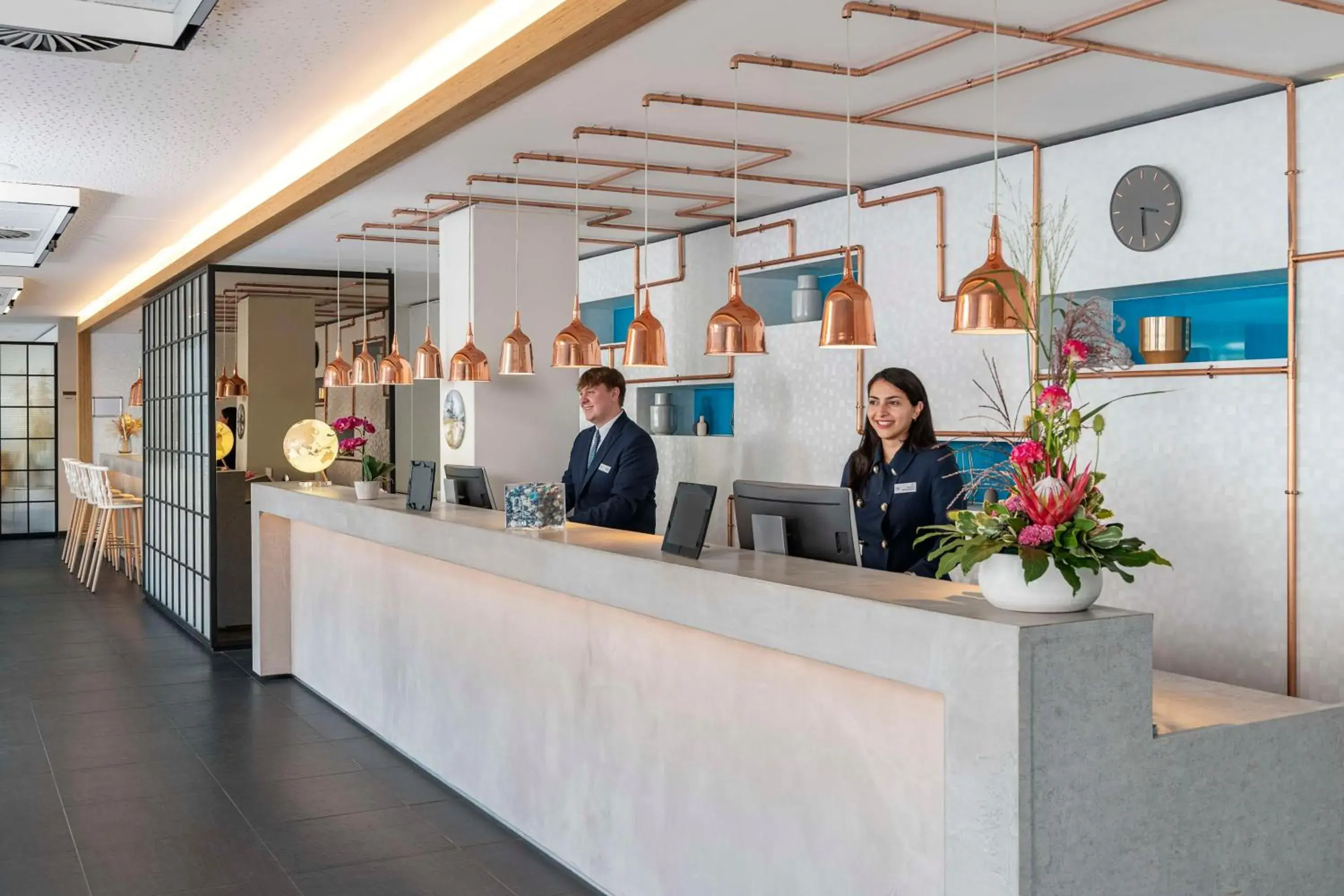 Lobby or reception in NH Hamburg Mitte Lobby or reception in NH Hamburg Mitte