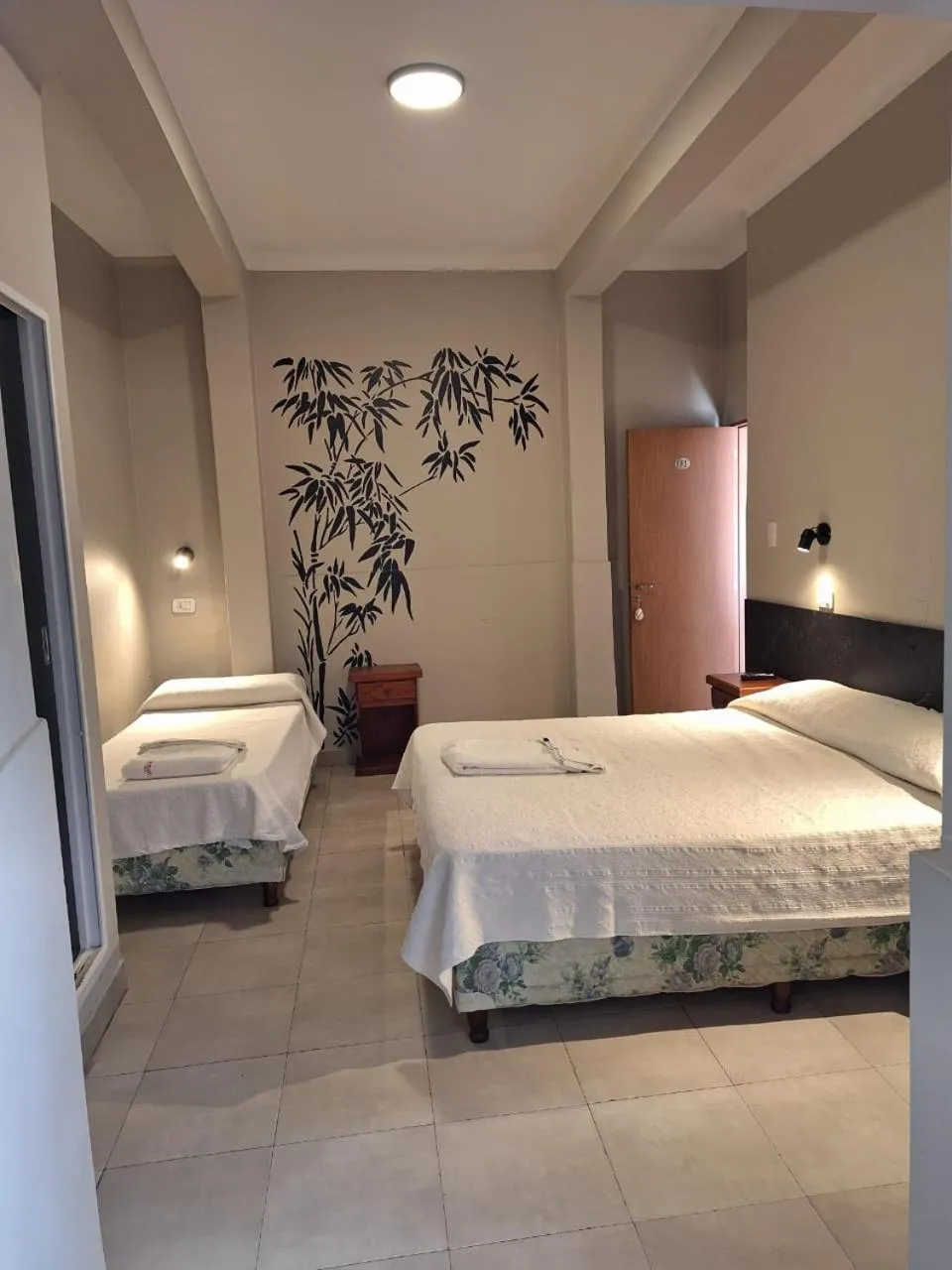 Bed in Hotel Marilian II