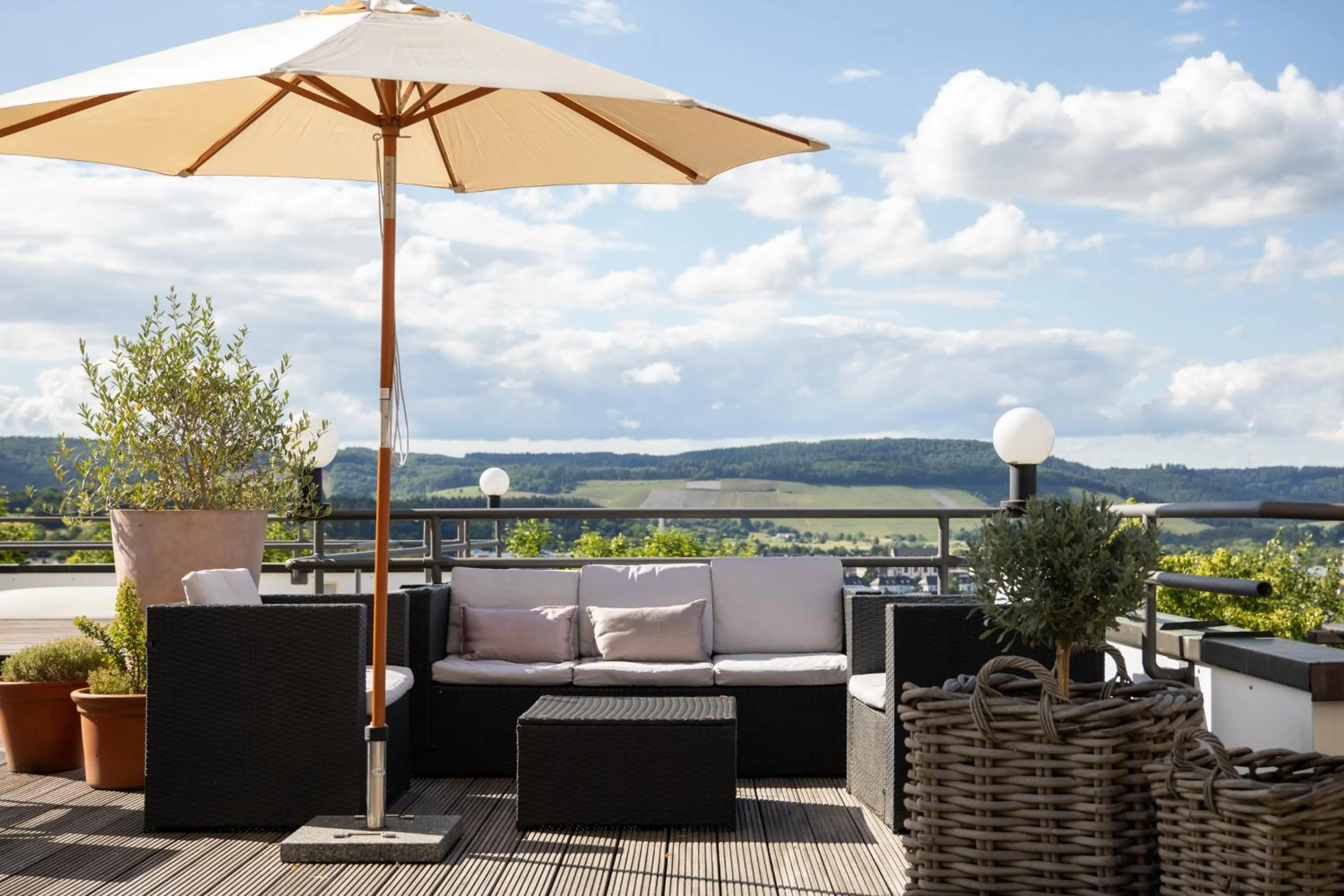 Balcony/Terrace in Hotel Vulcano Lindenhof