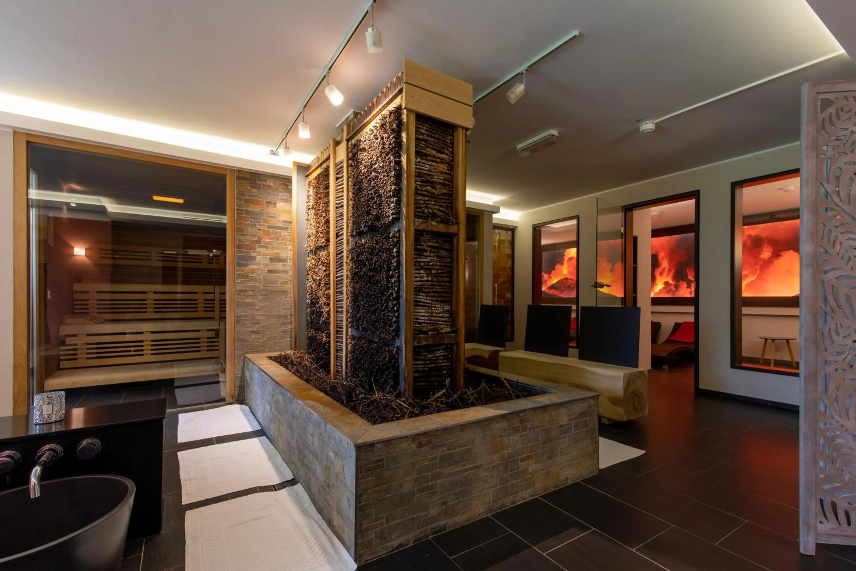Sauna in Hotel Vulcano Lindenhof