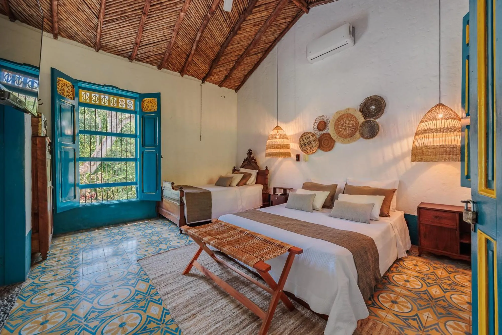 Bed in Hotel Boutique Fundadores en Cauca Viejo