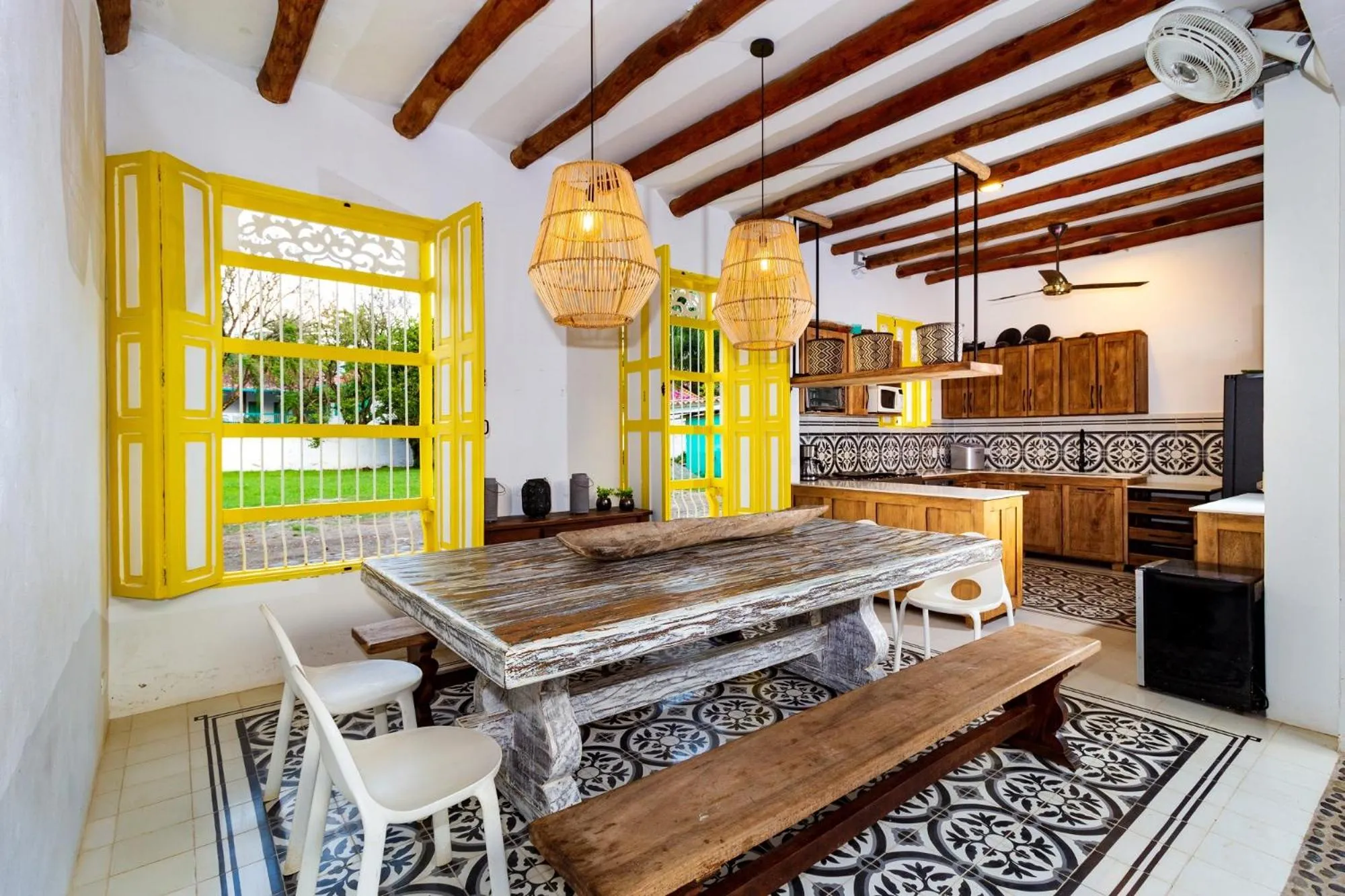 Kitchen or kitchenette in Hotel Boutique Fundadores en Cauca Viejo