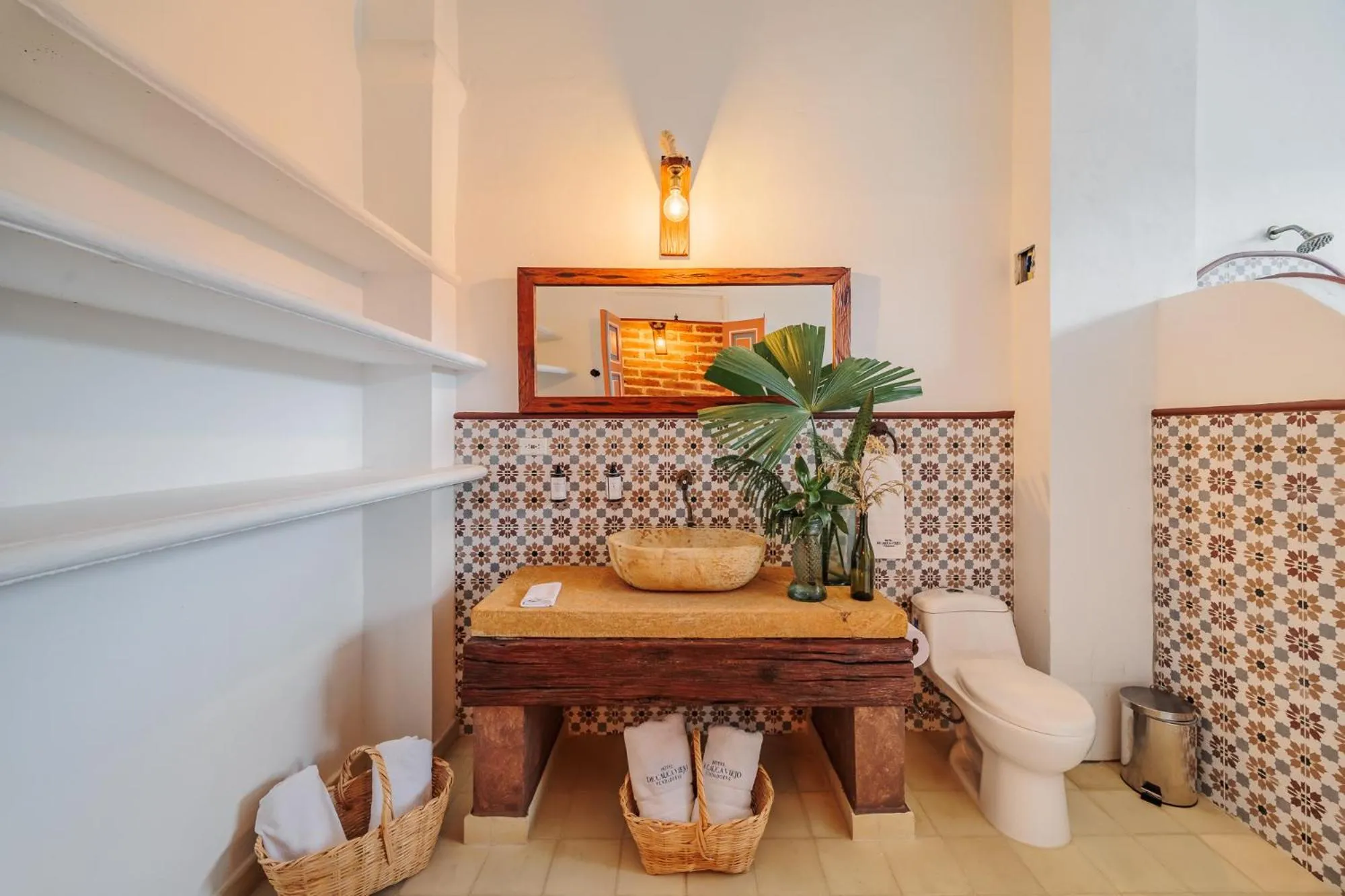 Bathroom in Hotel Boutique Fundadores en Cauca Viejo