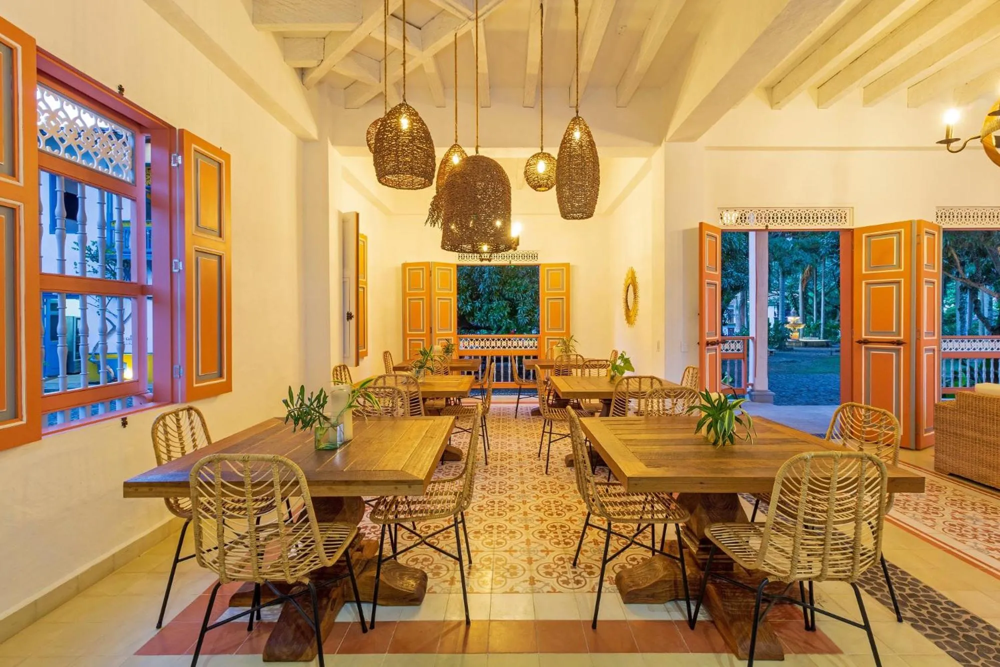 Seating area in Hotel Boutique Fundadores en Cauca Viejo