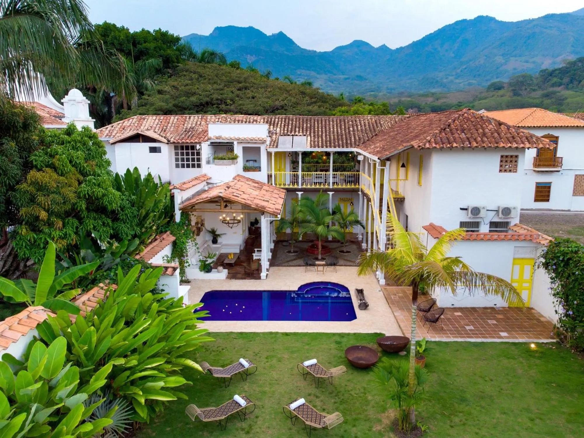 Garden in Hotel Boutique Fundadores en Cauca Viejo