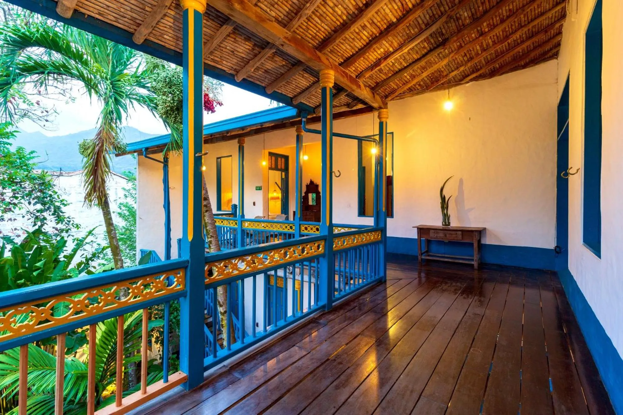 Balcony/Terrace in Hotel Boutique Fundadores en Cauca Viejo