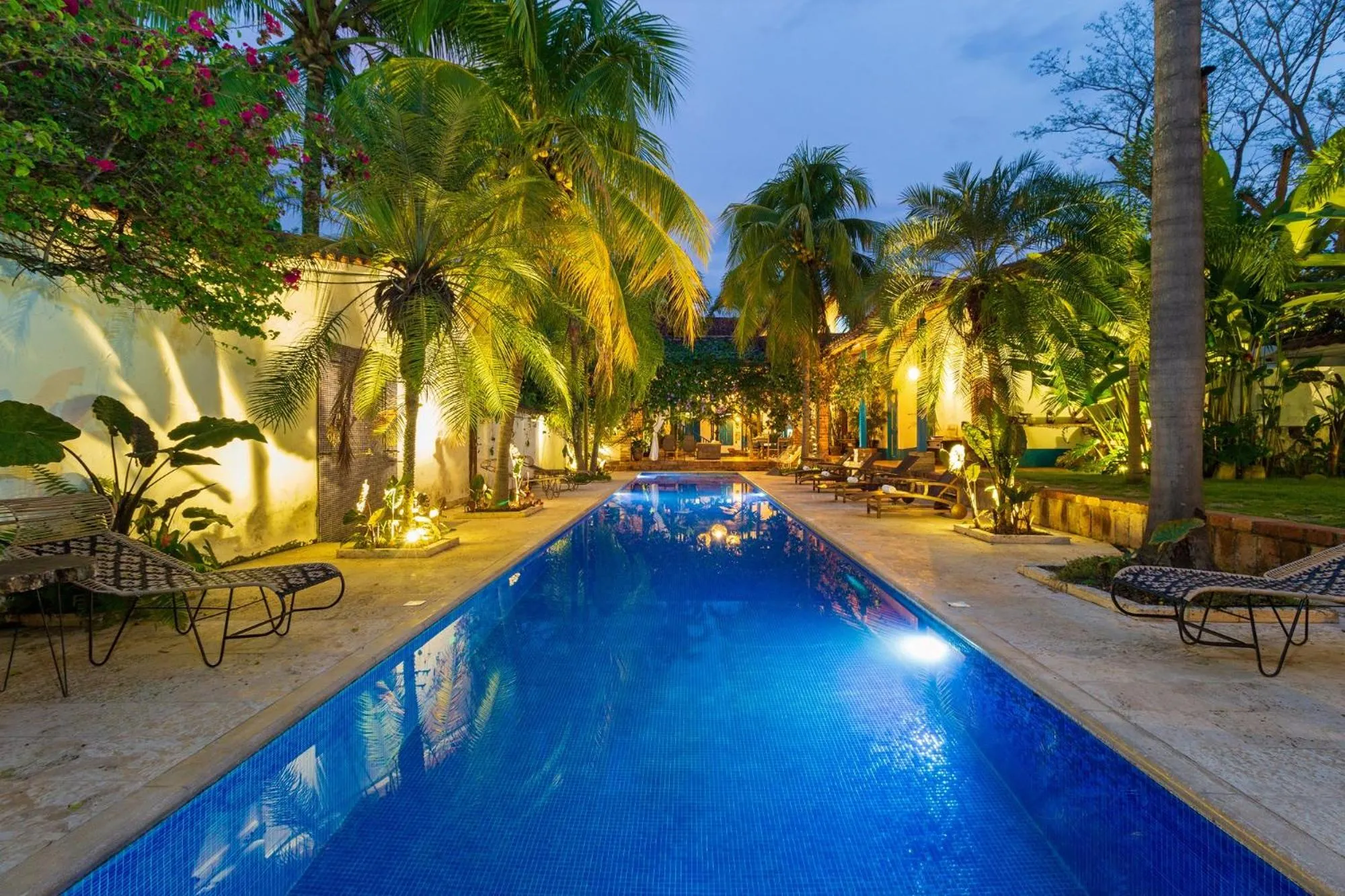 Swimming pool in Hotel Boutique Fundadores en Cauca Viejo