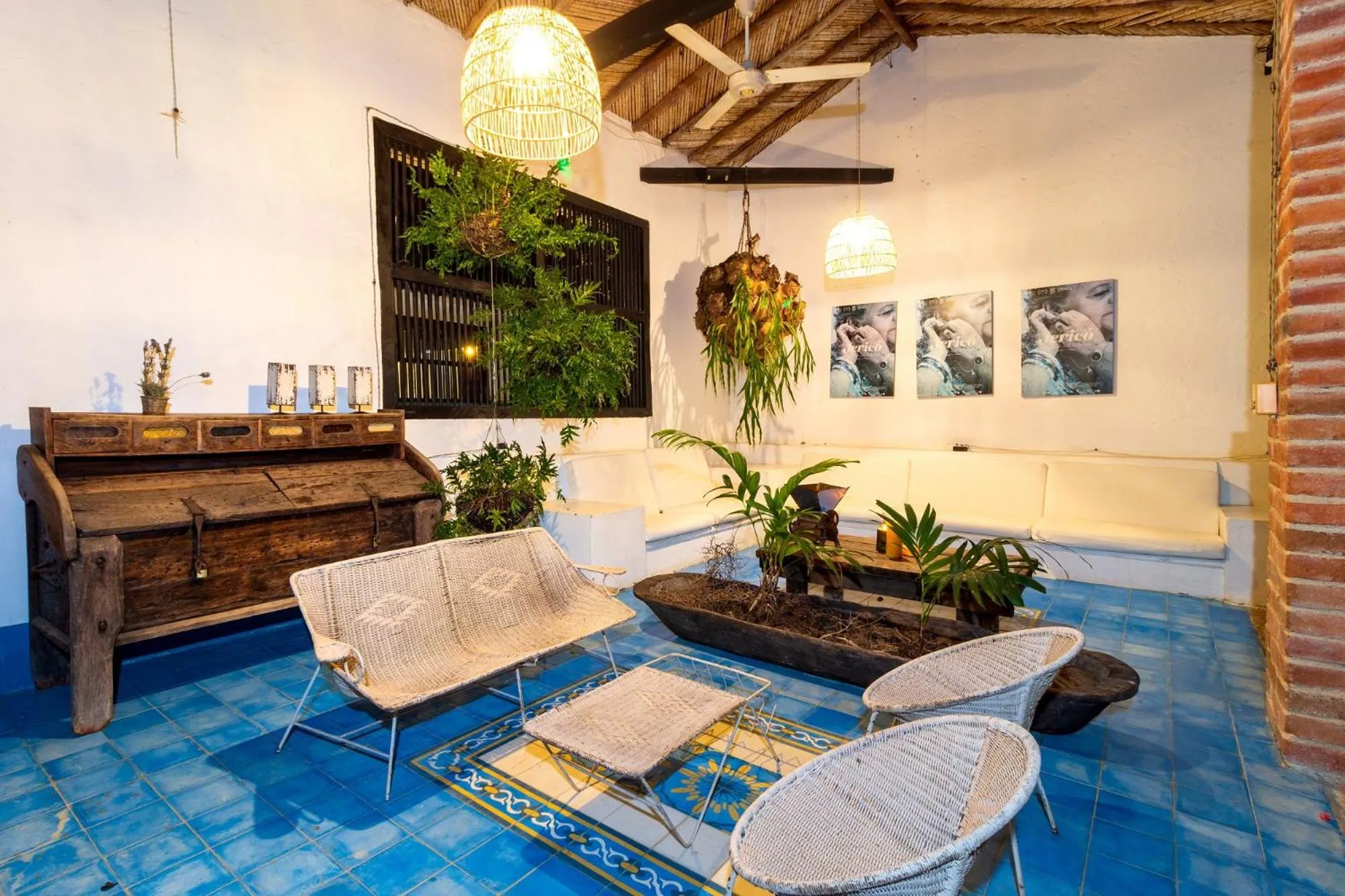 Seating area in Hotel Boutique Fundadores en Cauca Viejo