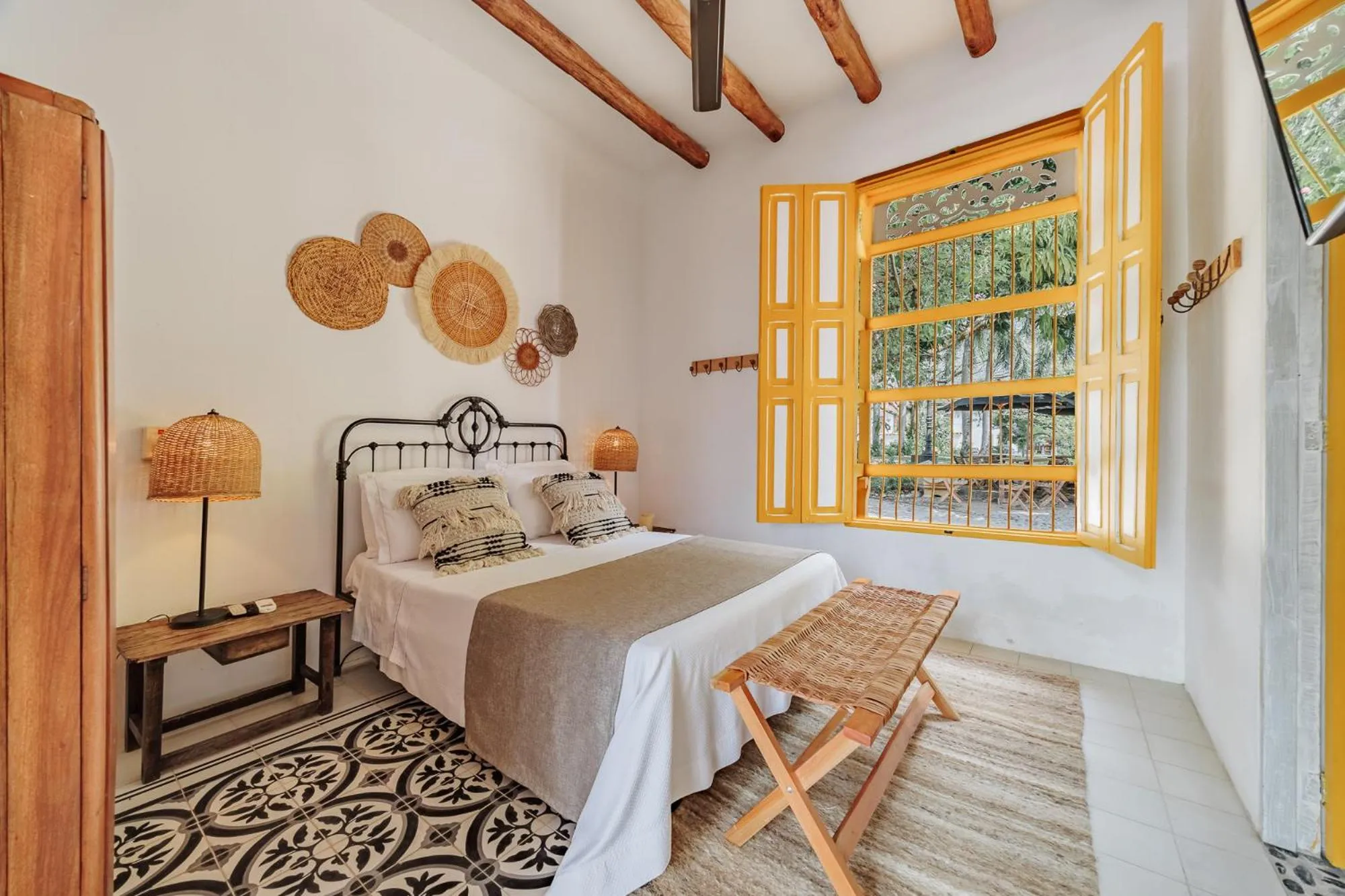 Bed in Hotel Boutique Fundadores en Cauca Viejo