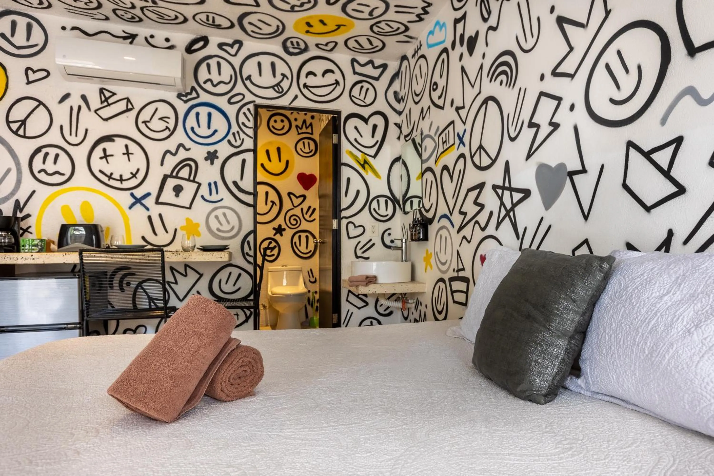 Bedroom, Bed in Art Studios