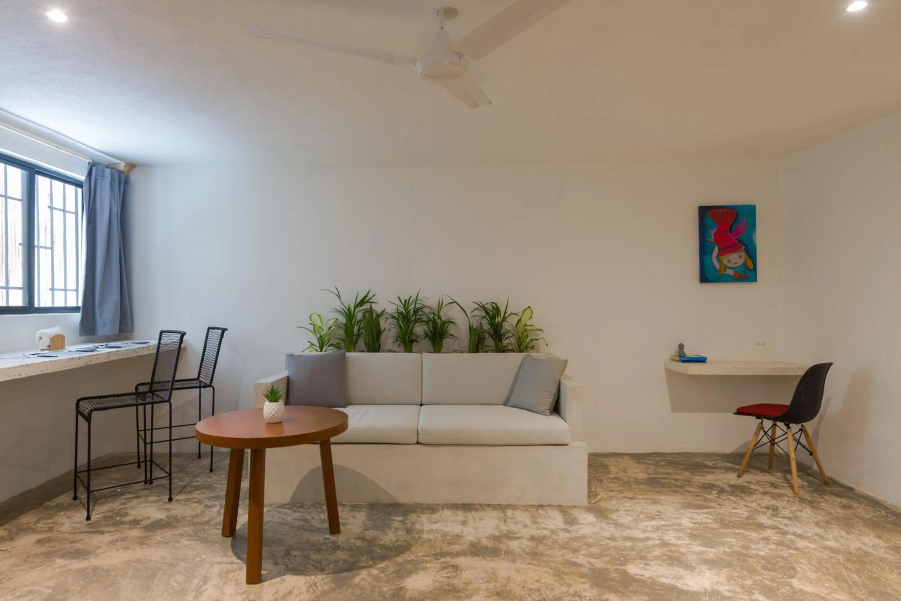 Seating area in Art Studios