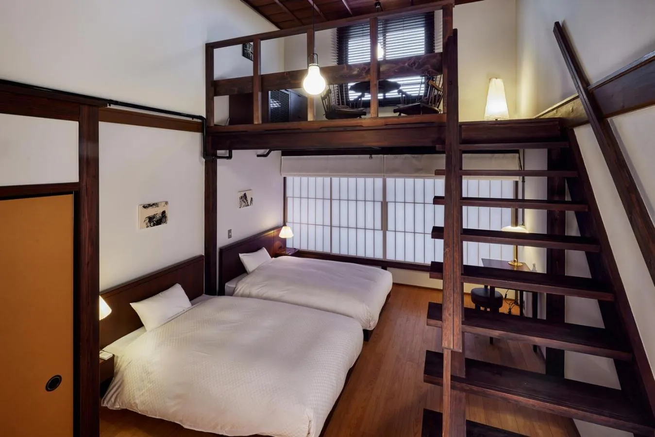 Bed in NIPPONIA HOTEL Ozu Castle Town