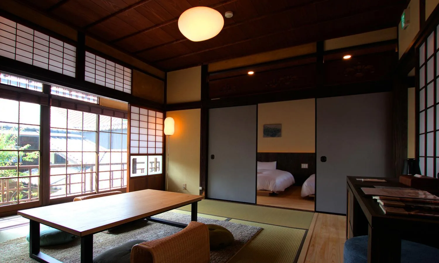 Bed in NIPPONIA HOTEL Ozu Castle Town