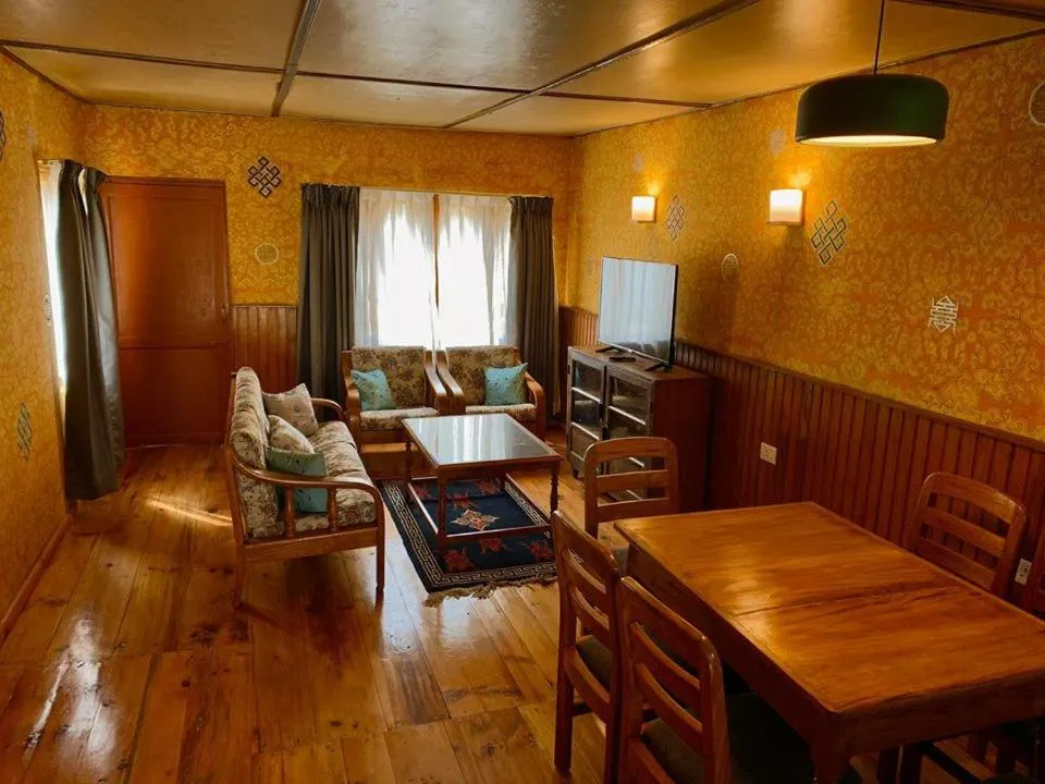 Living room in Dzi Pema