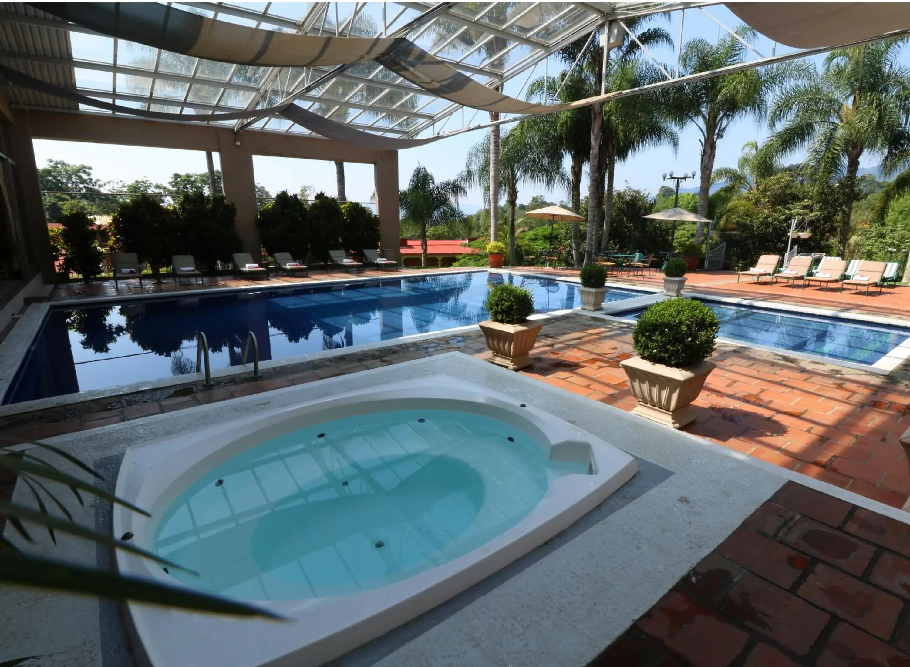 Swimming pool in Mision Los Cocuyos Alta Montana Swimming pool in Mision Los Cocuyos Alta Montana