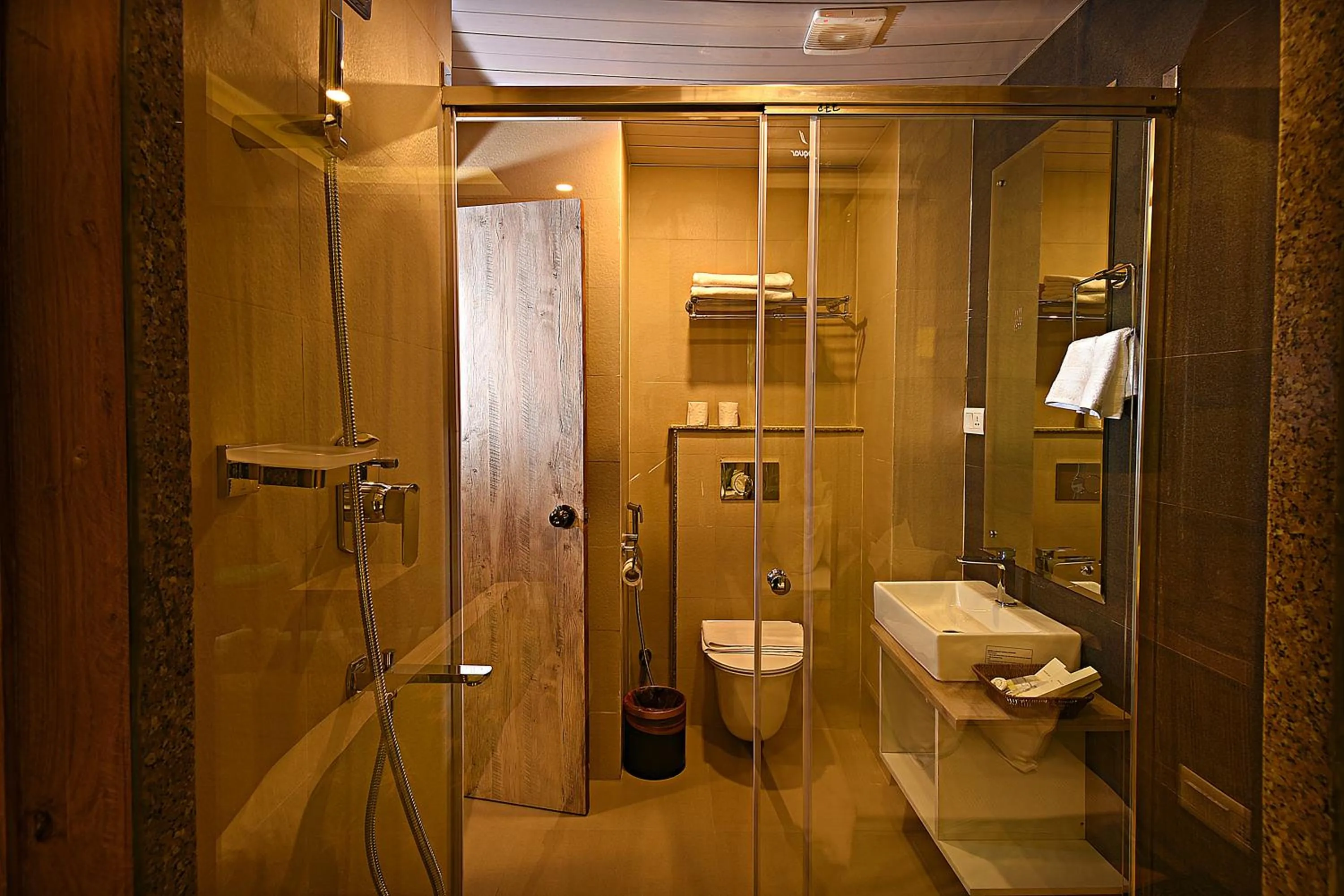 Bathroom in Woodapple Hotel and Spa