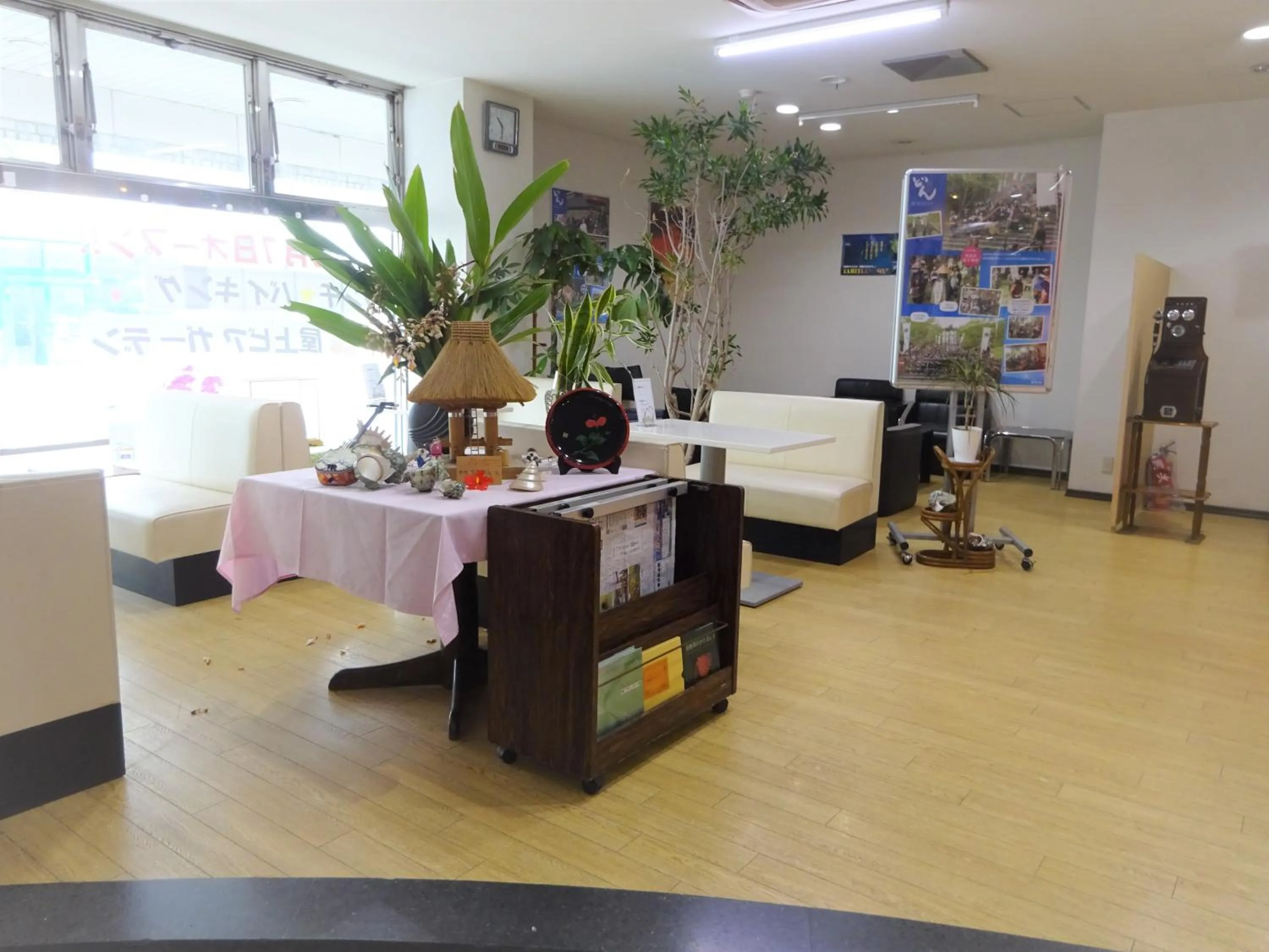 Lobby or reception in Amami Port Tower Hotel