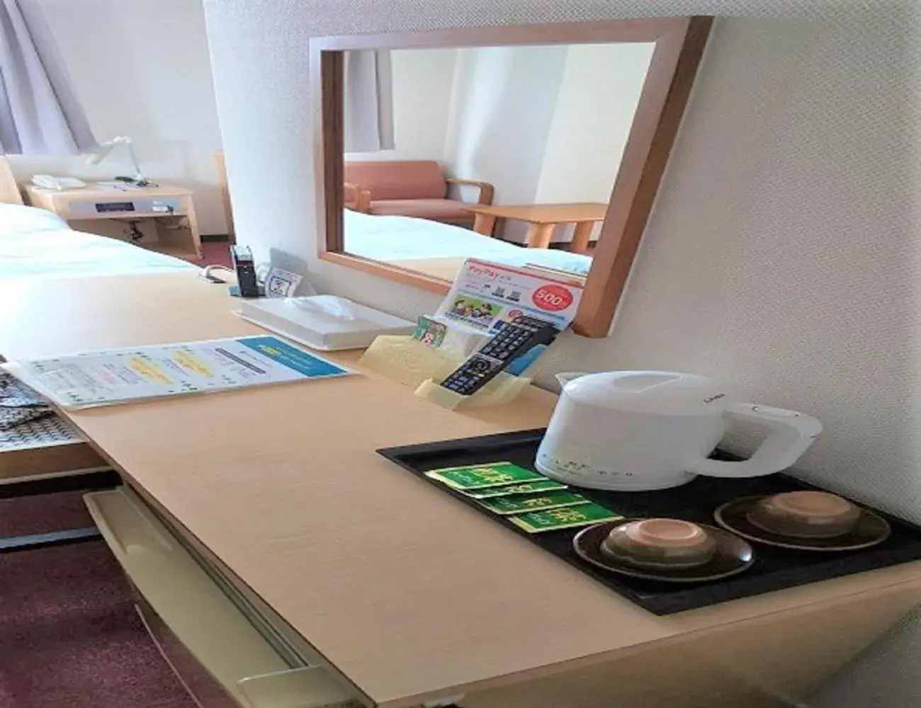 Photo of the whole room, Bed in Amami Port Tower Hotel Photo of the whole room, Bed in Amami Port Tower Hotel