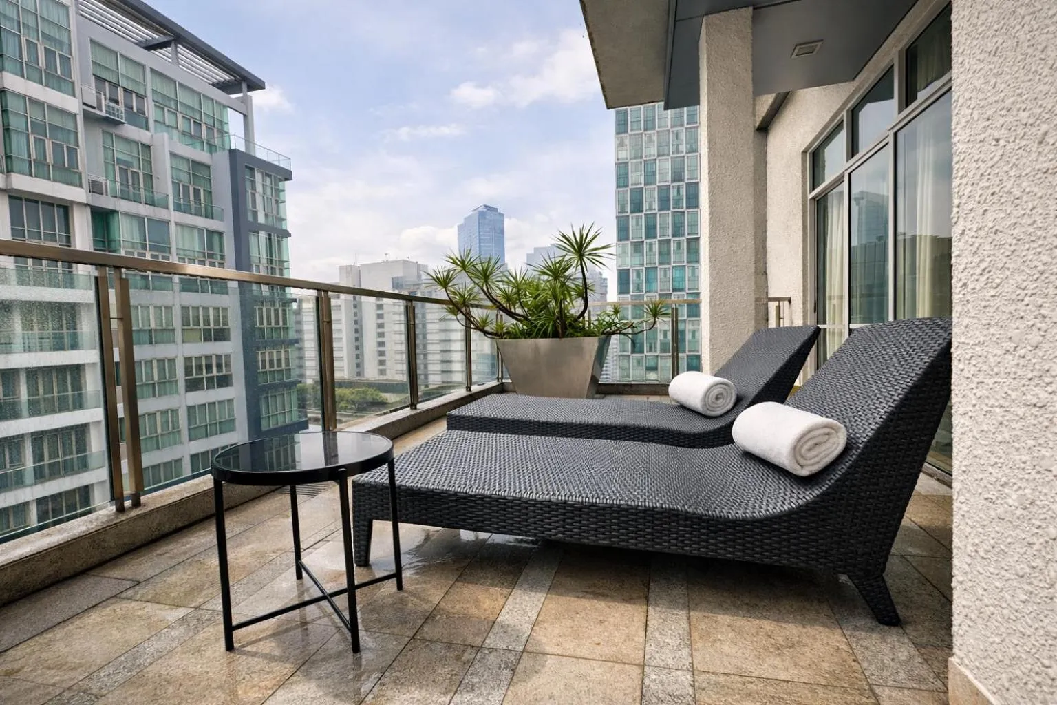 Balcony/Terrace in Cormar Suites Kuala Lumpur