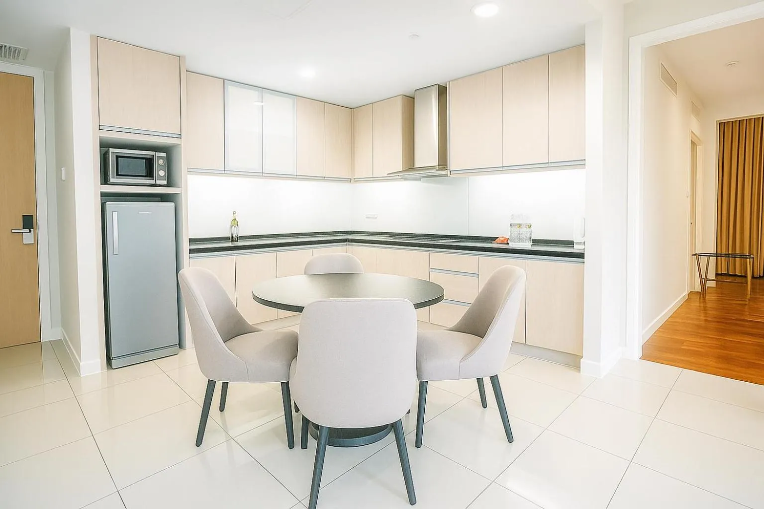 Kitchen or kitchenette in Cormar Suites Kuala Lumpur