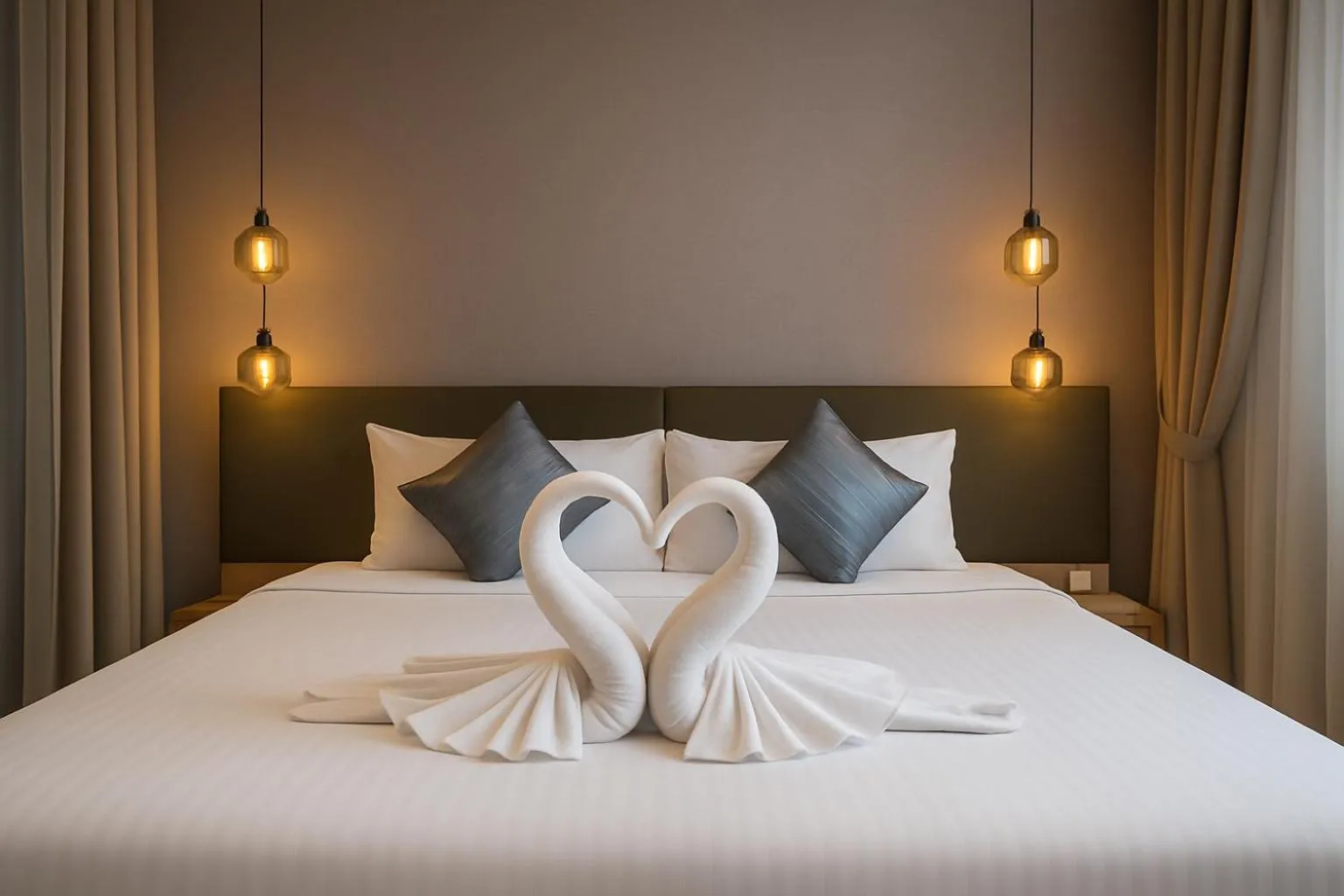 Bed in Cormar Suites Kuala Lumpur