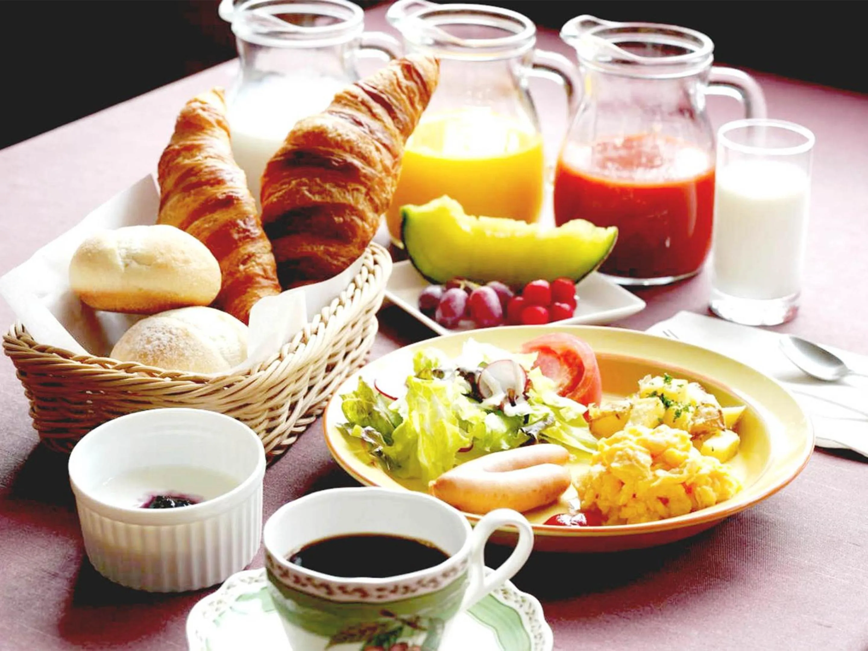 Breakfast in Pension Asanebou