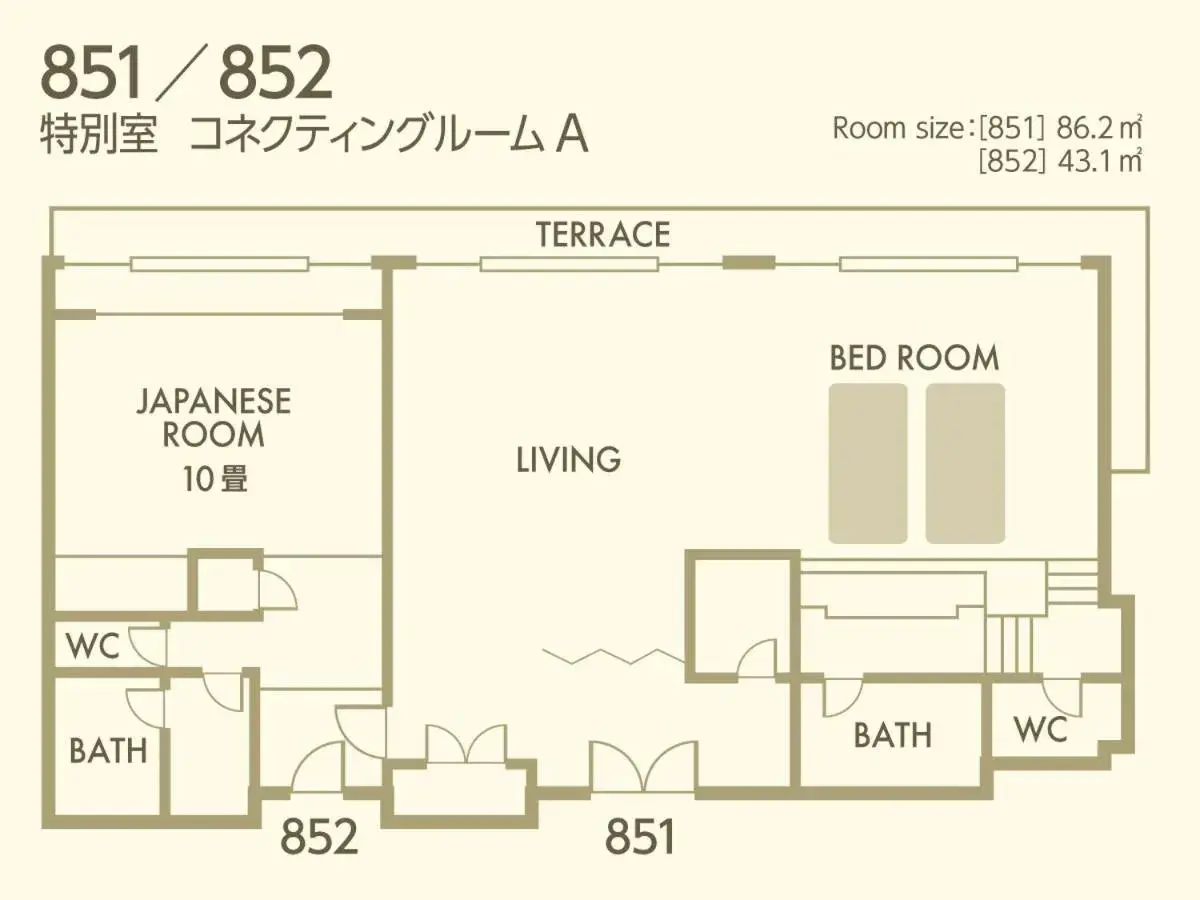 Deluxe Suite in Nishiizu Crystal View Hotel Deluxe Suite in Nishiizu Crystal View Hotel