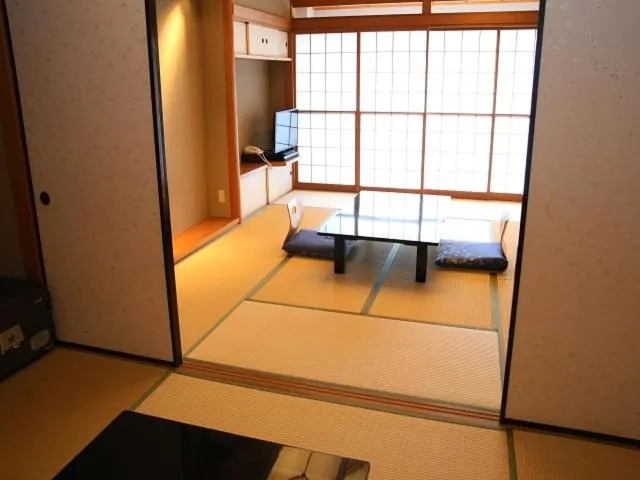 Bed in Nishiizu Crystal View Hotel