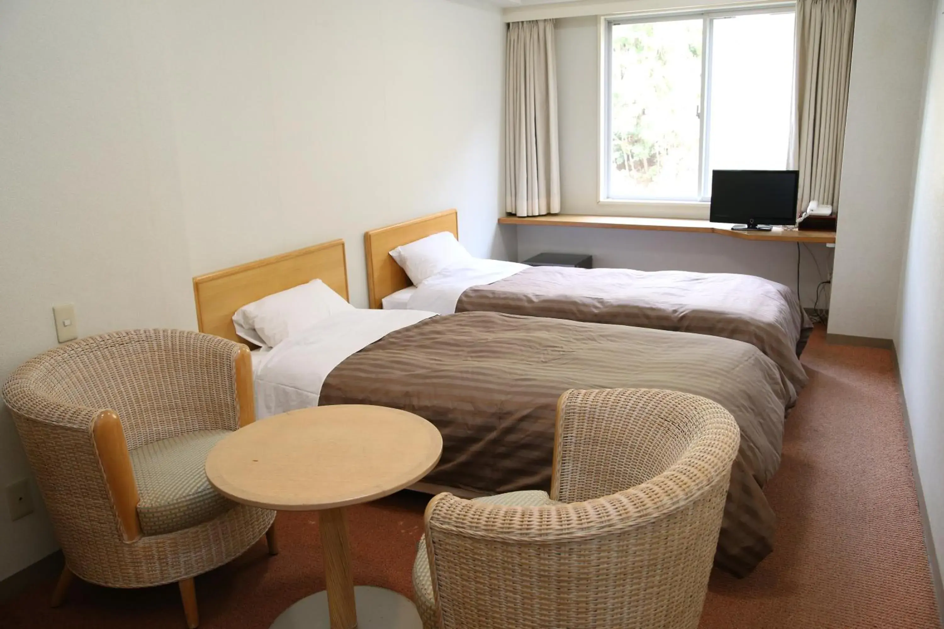 Economy Twin Room - single occupancy in Nishiizu Crystal View Hotel Economy Twin Room - single occupancy in Nishiizu Crystal View Hotel