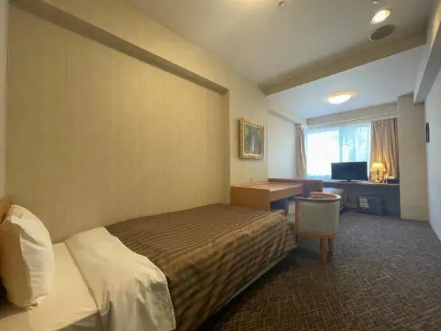 Bed in Nishiizu Crystal View Hotel Bed in Nishiizu Crystal View Hotel