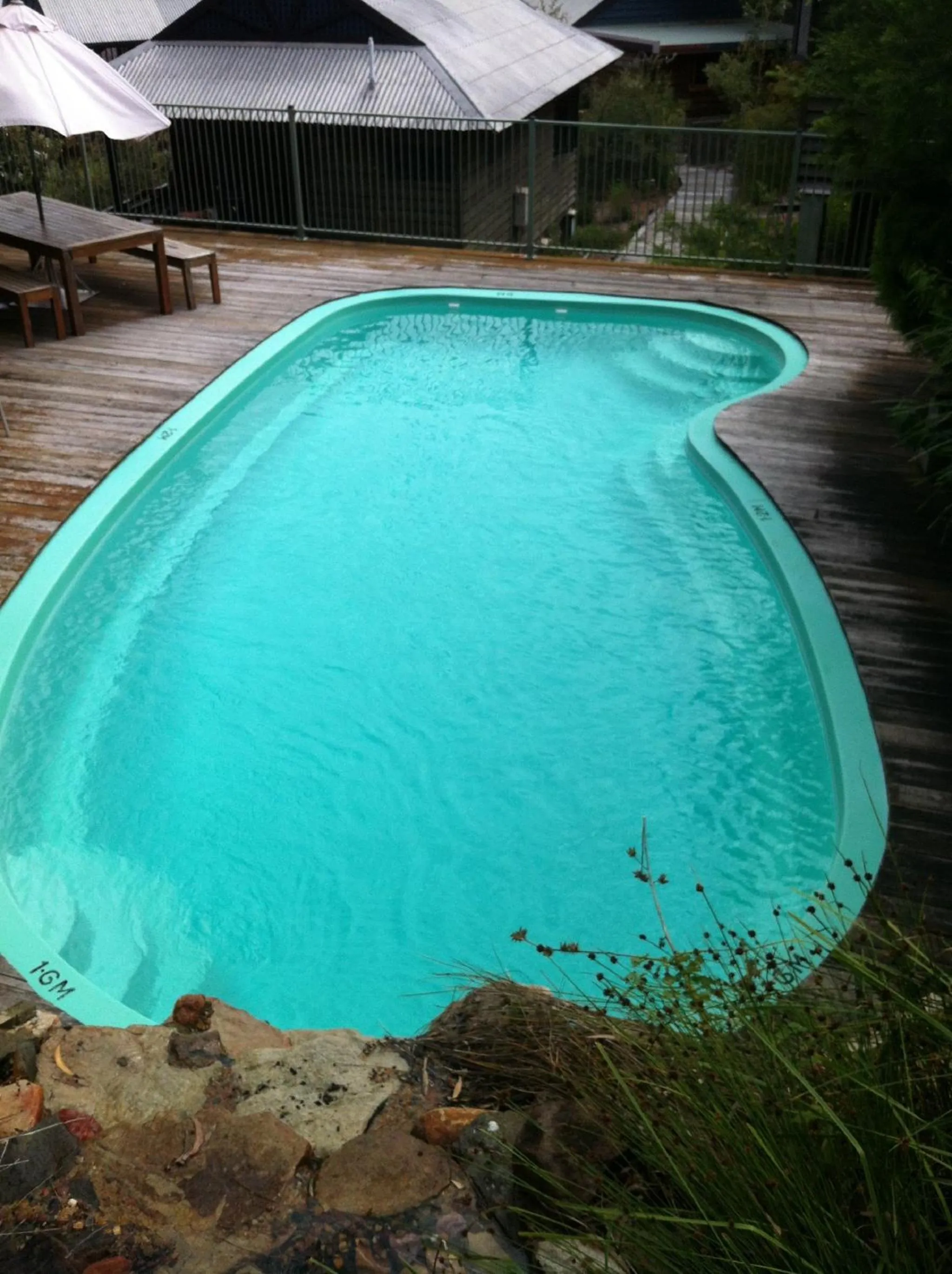 Swimming pool in Fraser Island Retreat