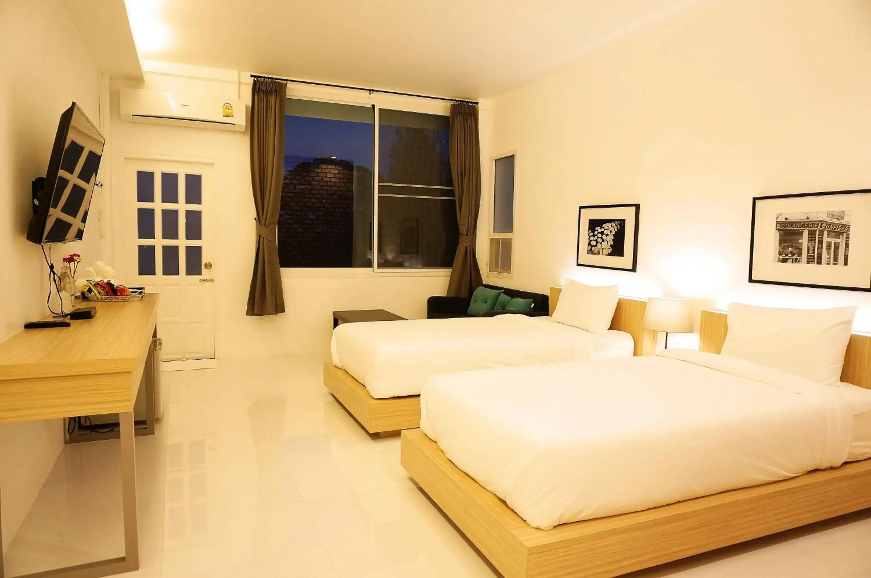 Bedroom, Bed in The Natural Garden Resort Bedroom, Bed in The Natural Garden Resort