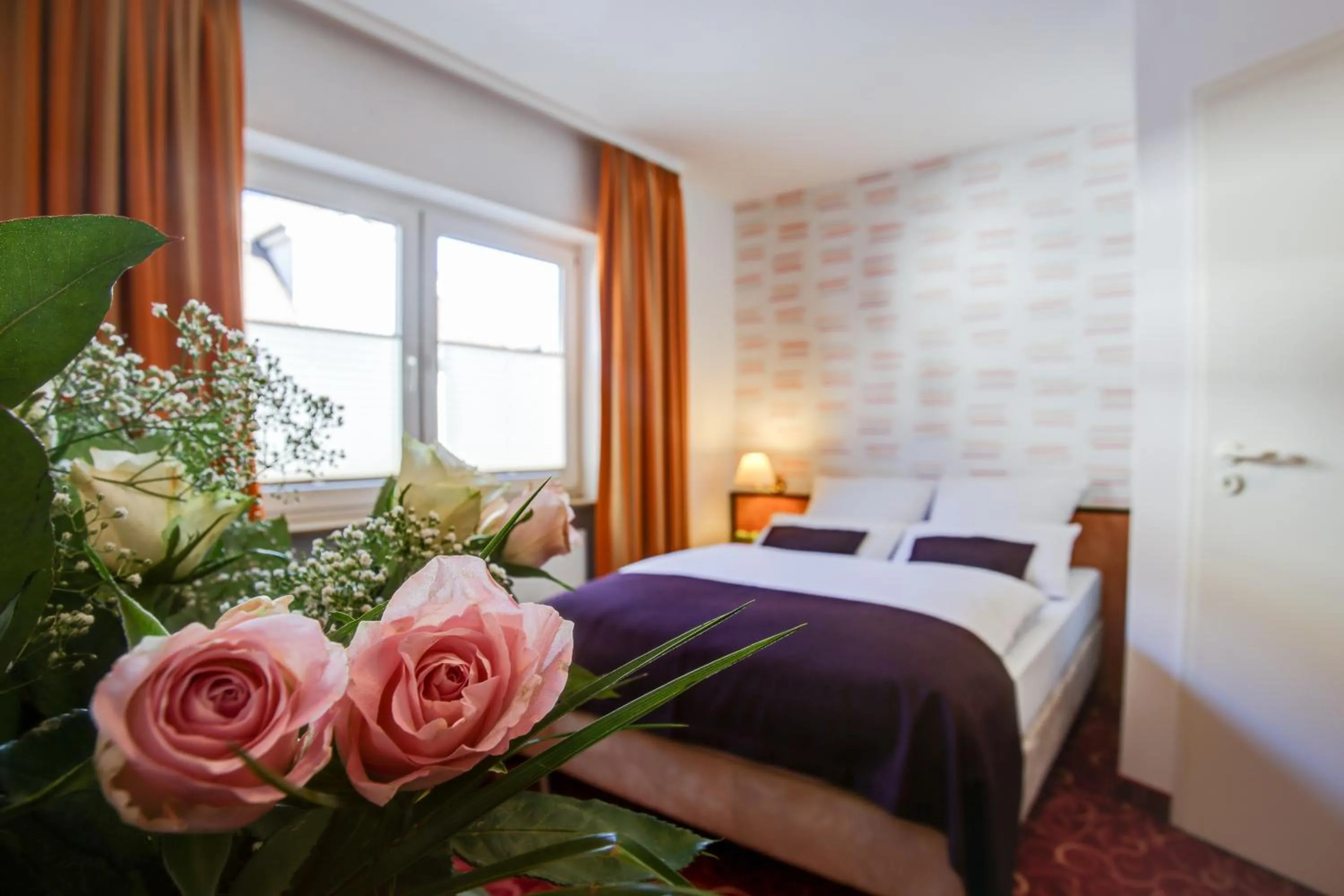 Photo of the whole room, Bed in Rhein Neckar Hotel
