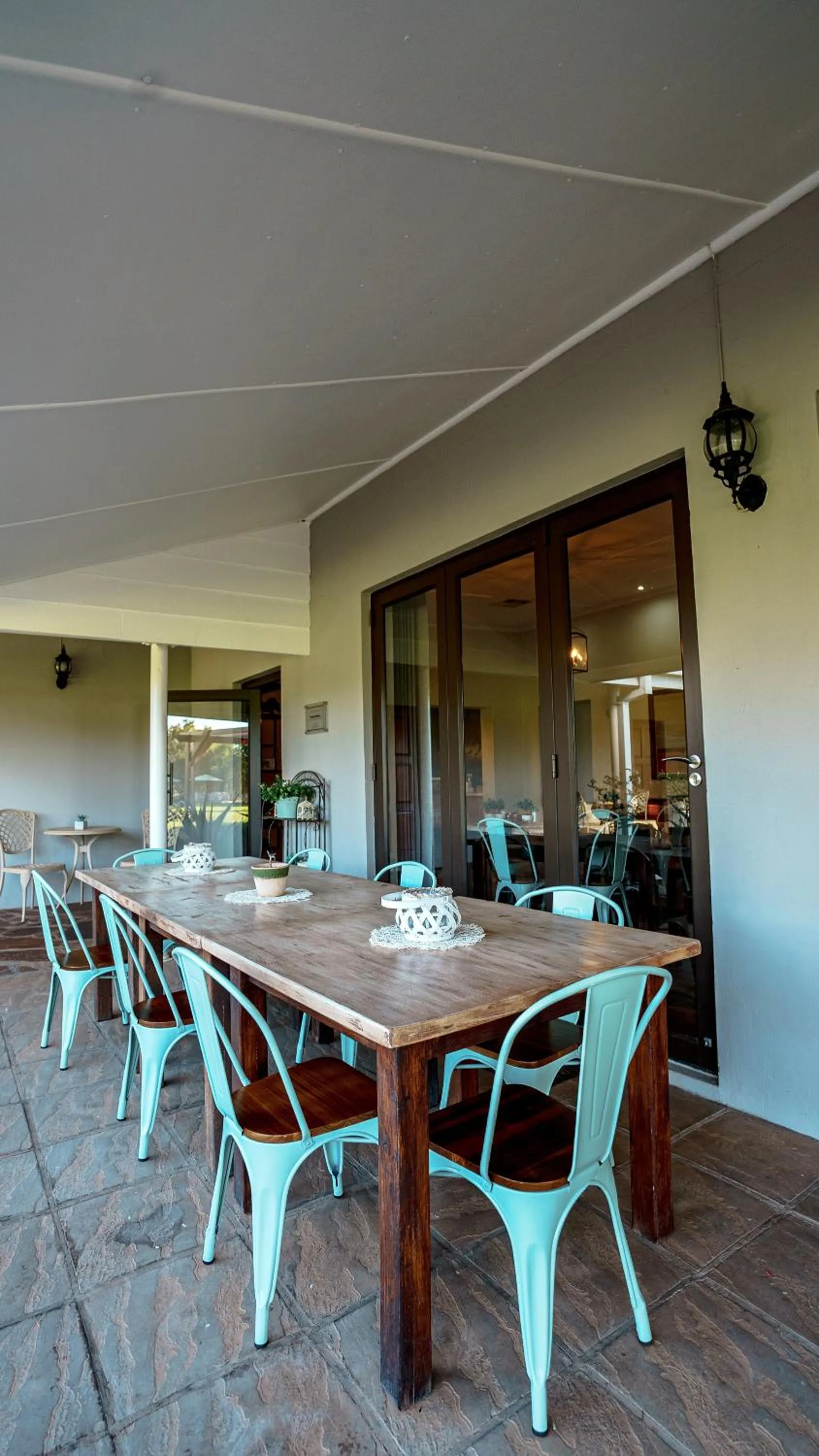 Seating area in Jonkershoek Guest Farm