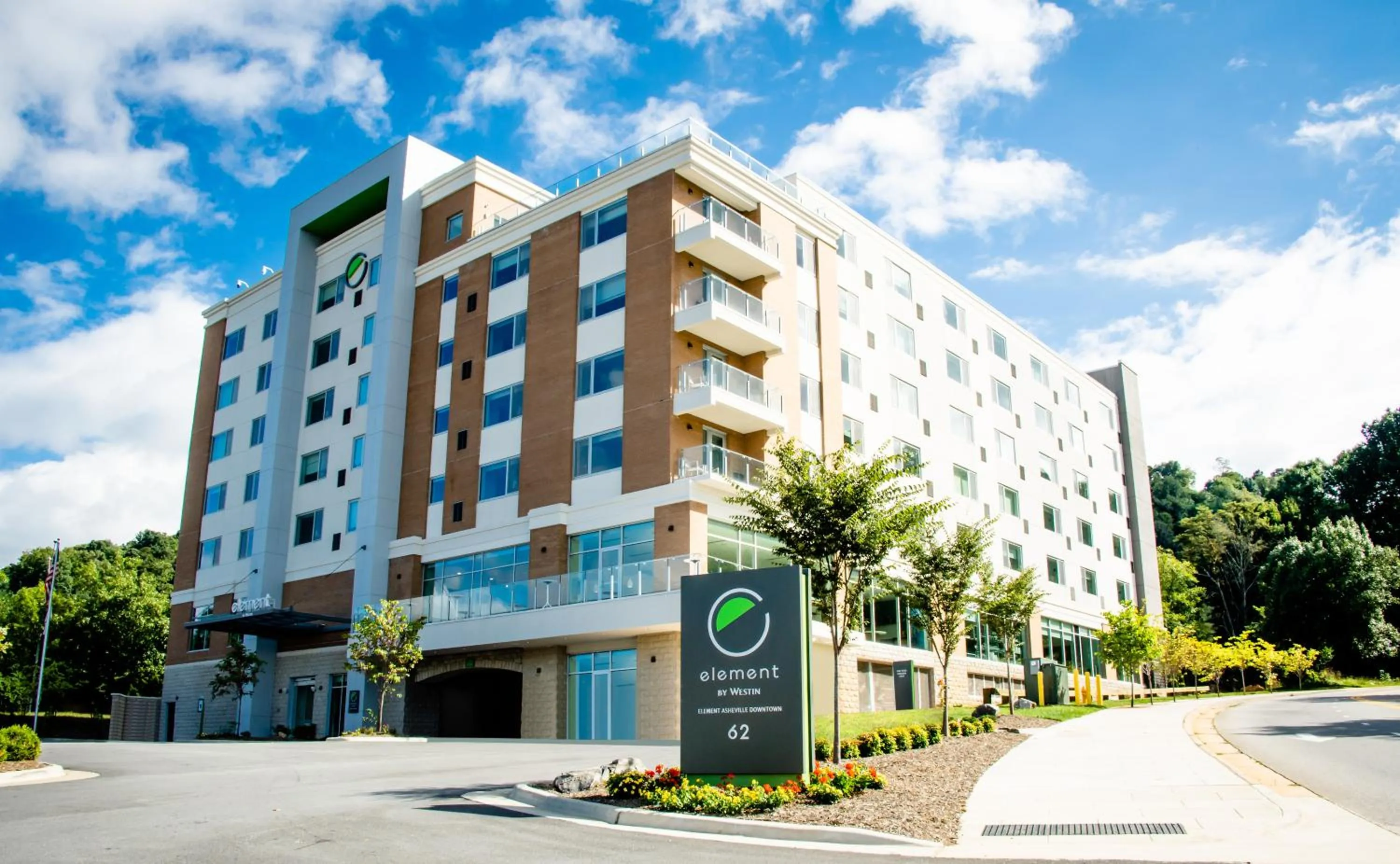 Property building in Element Asheville Downtown