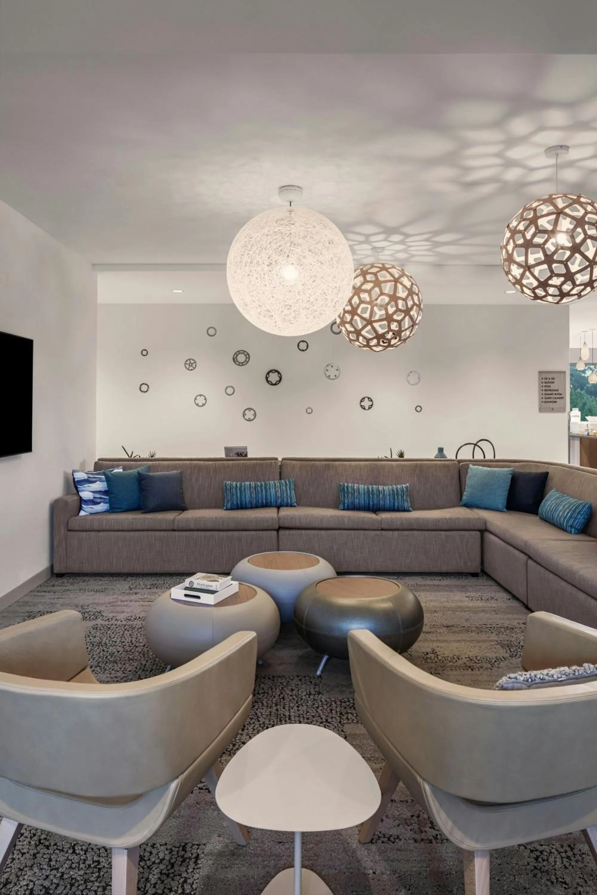 Lobby or reception in Element Asheville Downtown