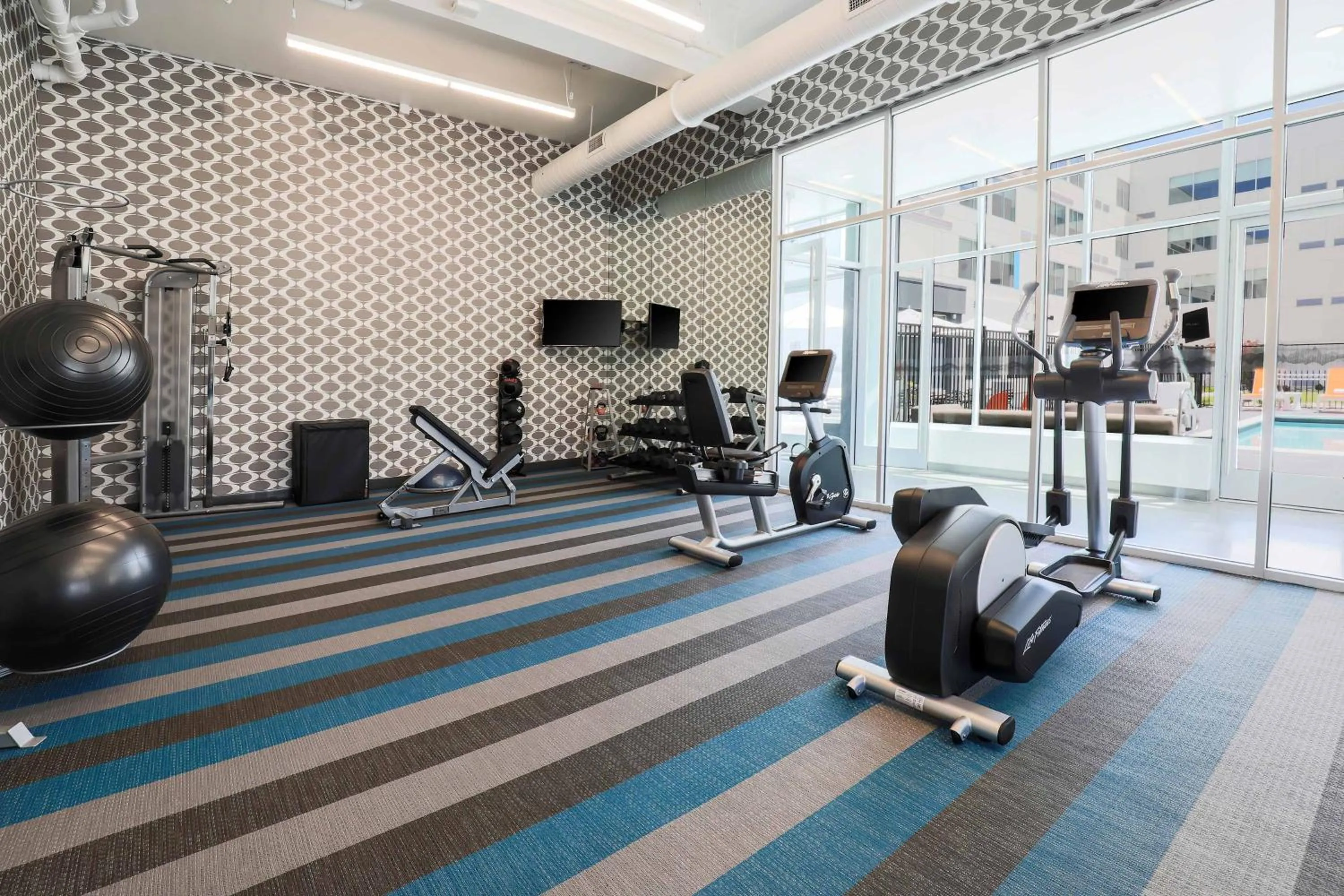 Fitness centre/facilities in Aloft Reno Tahoe International Airport