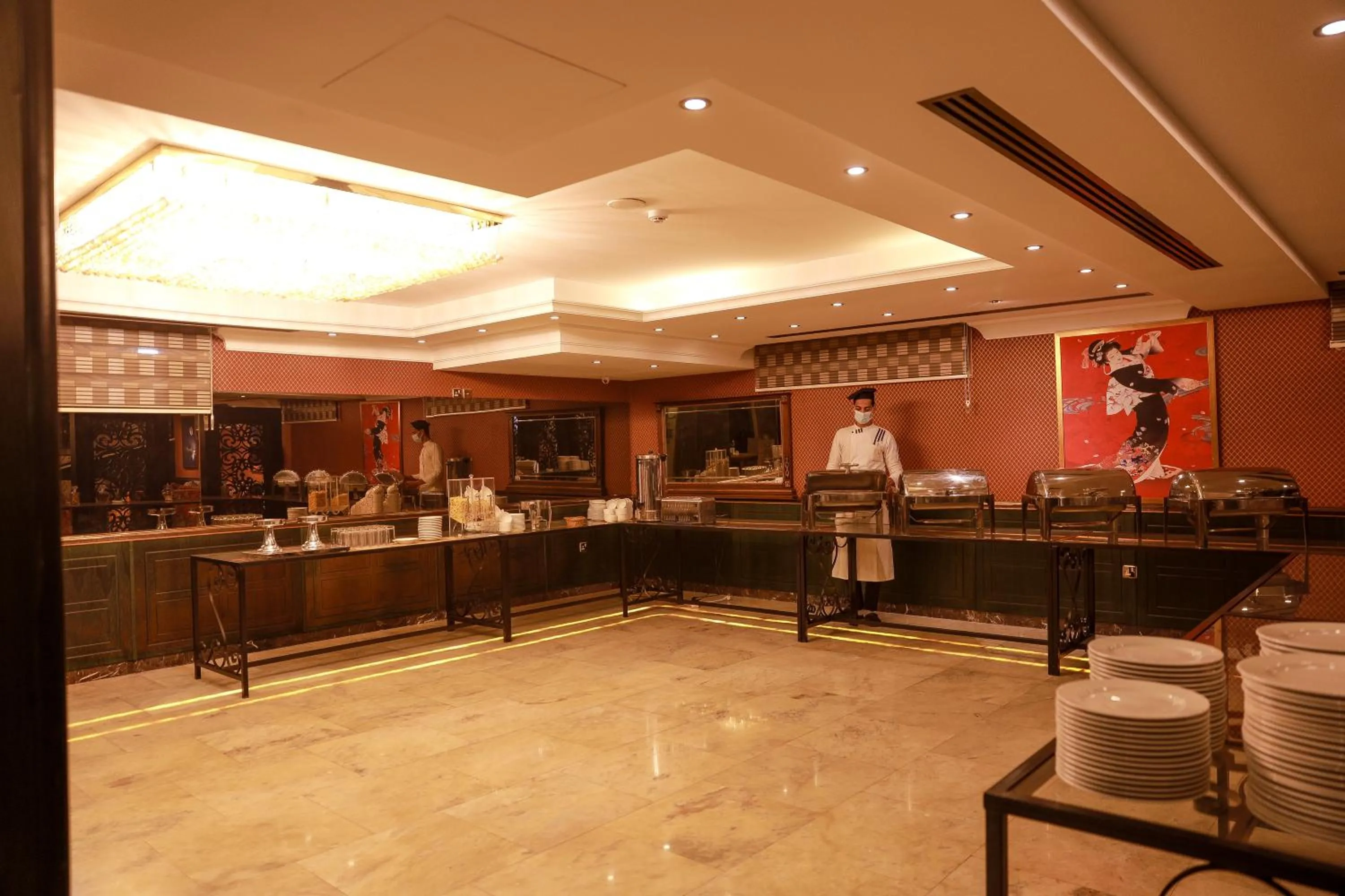 Staff in Strand Hotel Jordan