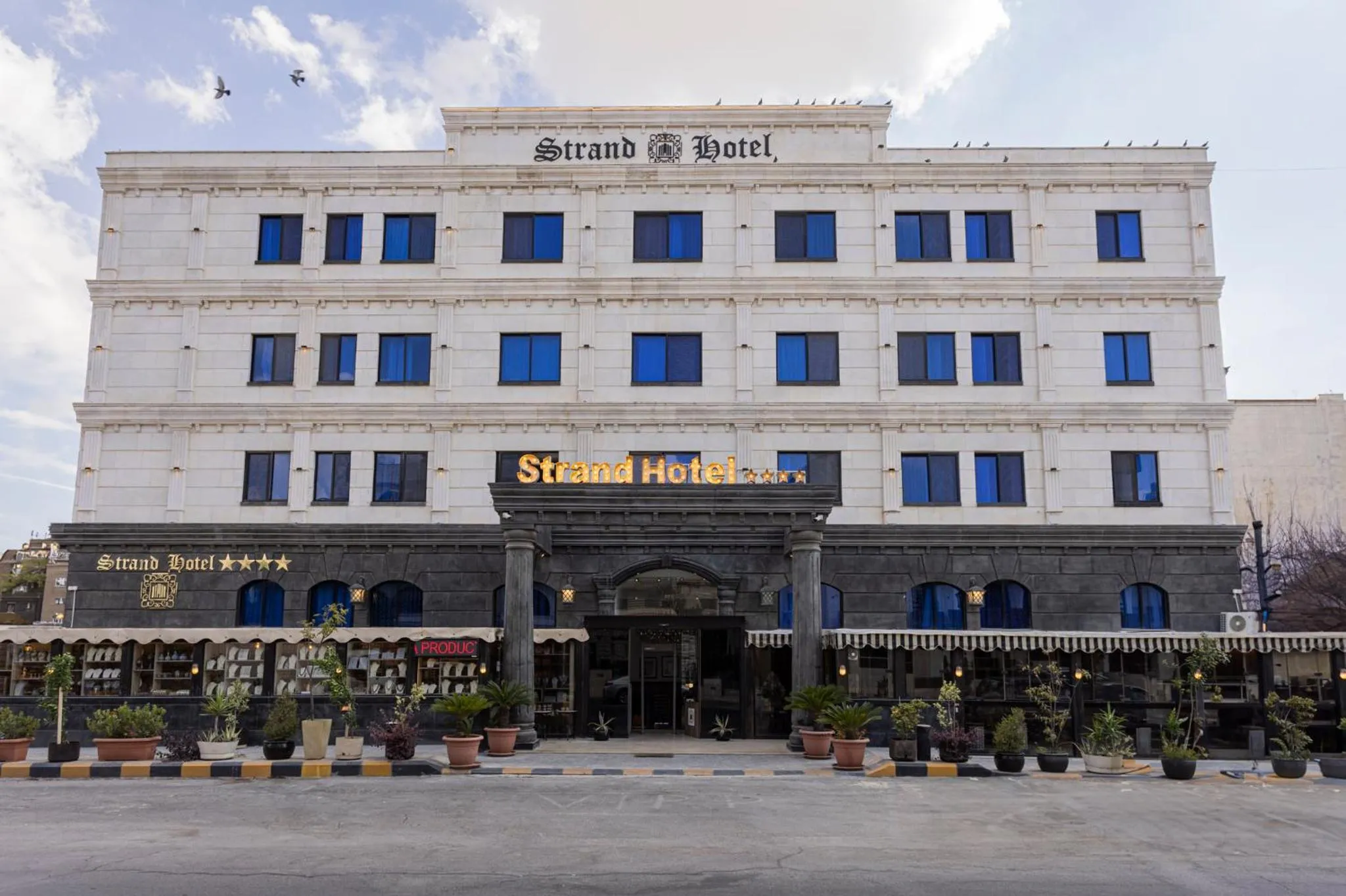 Property building in Strand Hotel Jordan