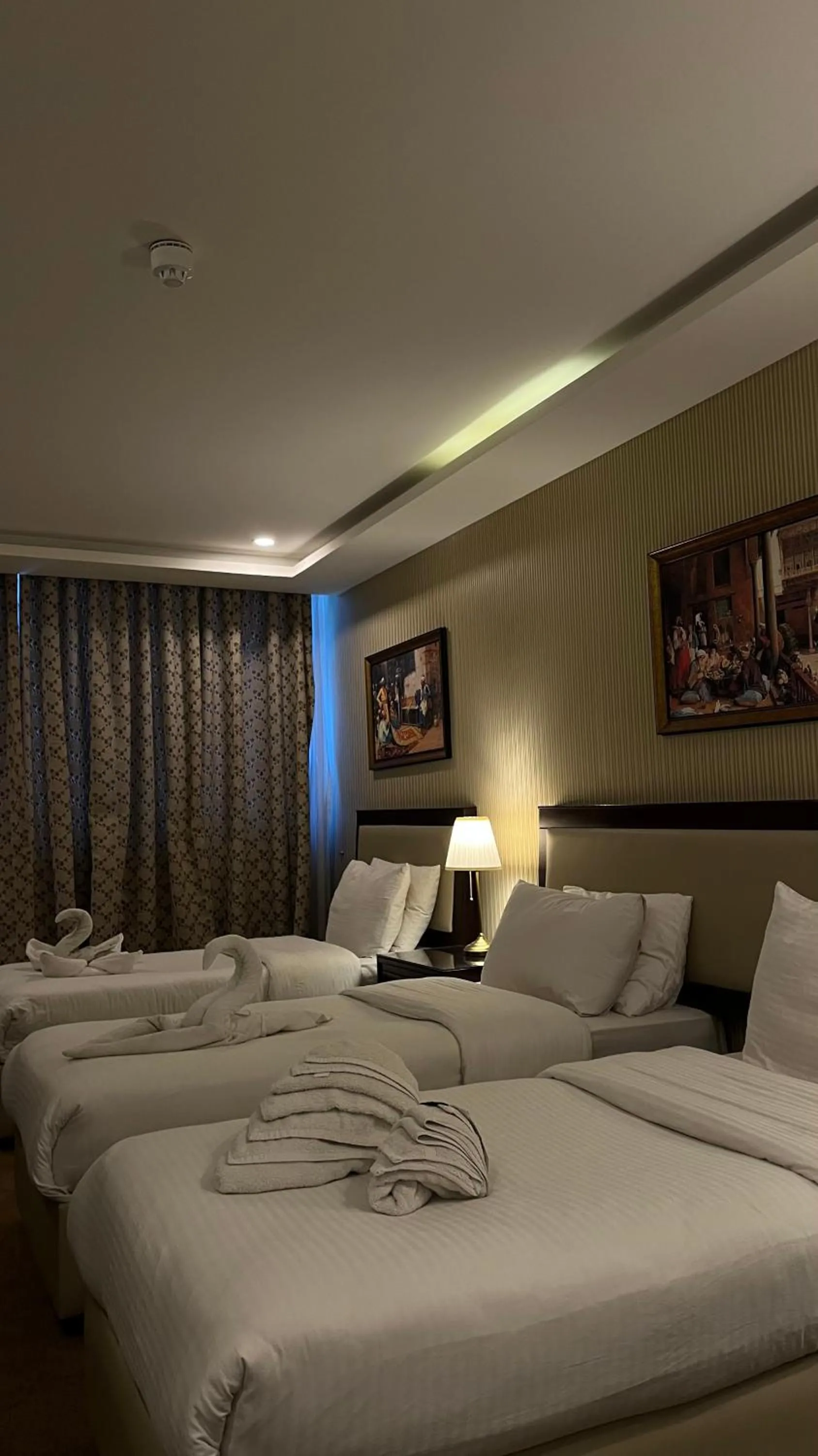 Bed in Strand Hotel Jordan