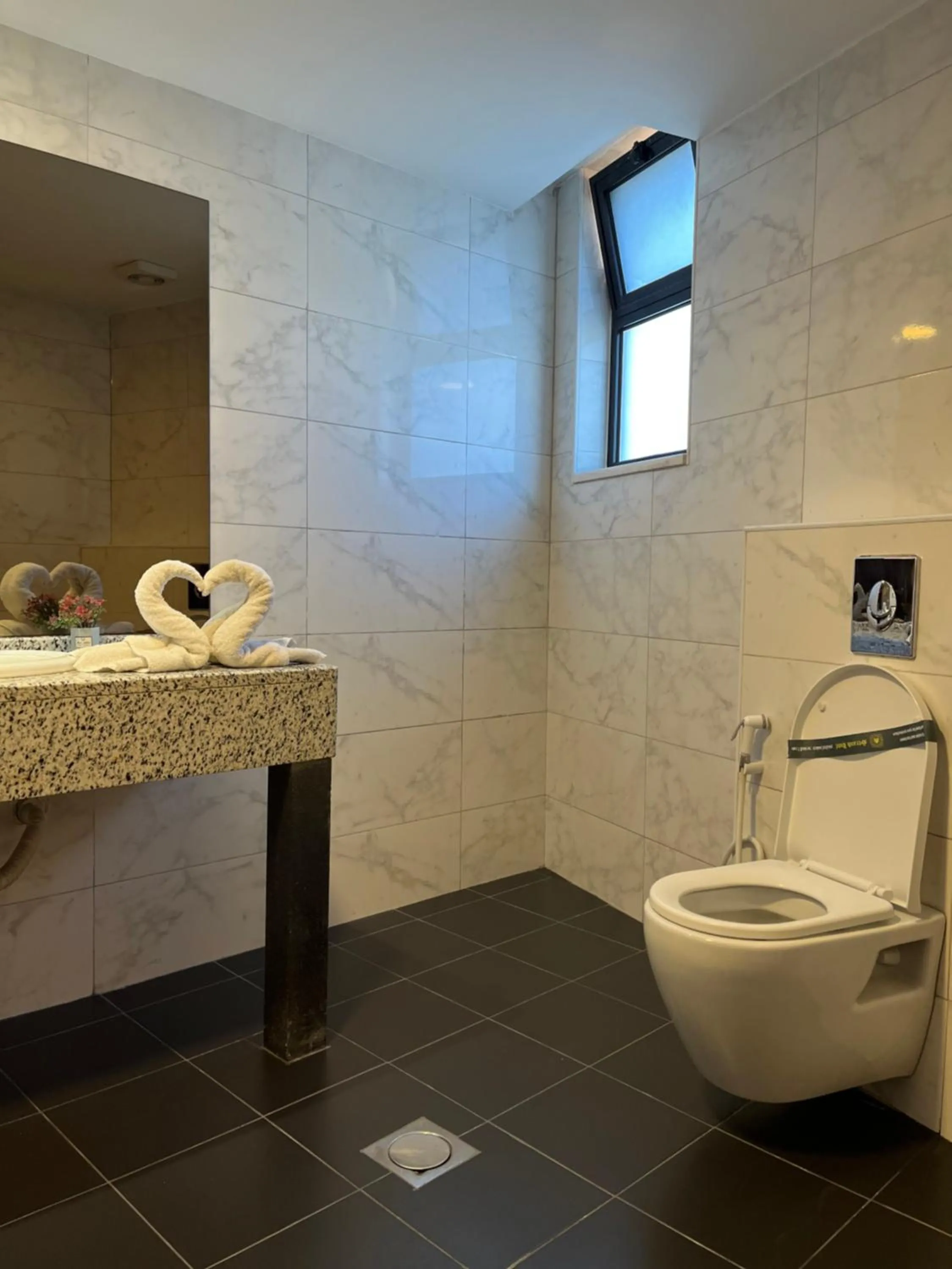 Toilet in Strand Hotel Jordan